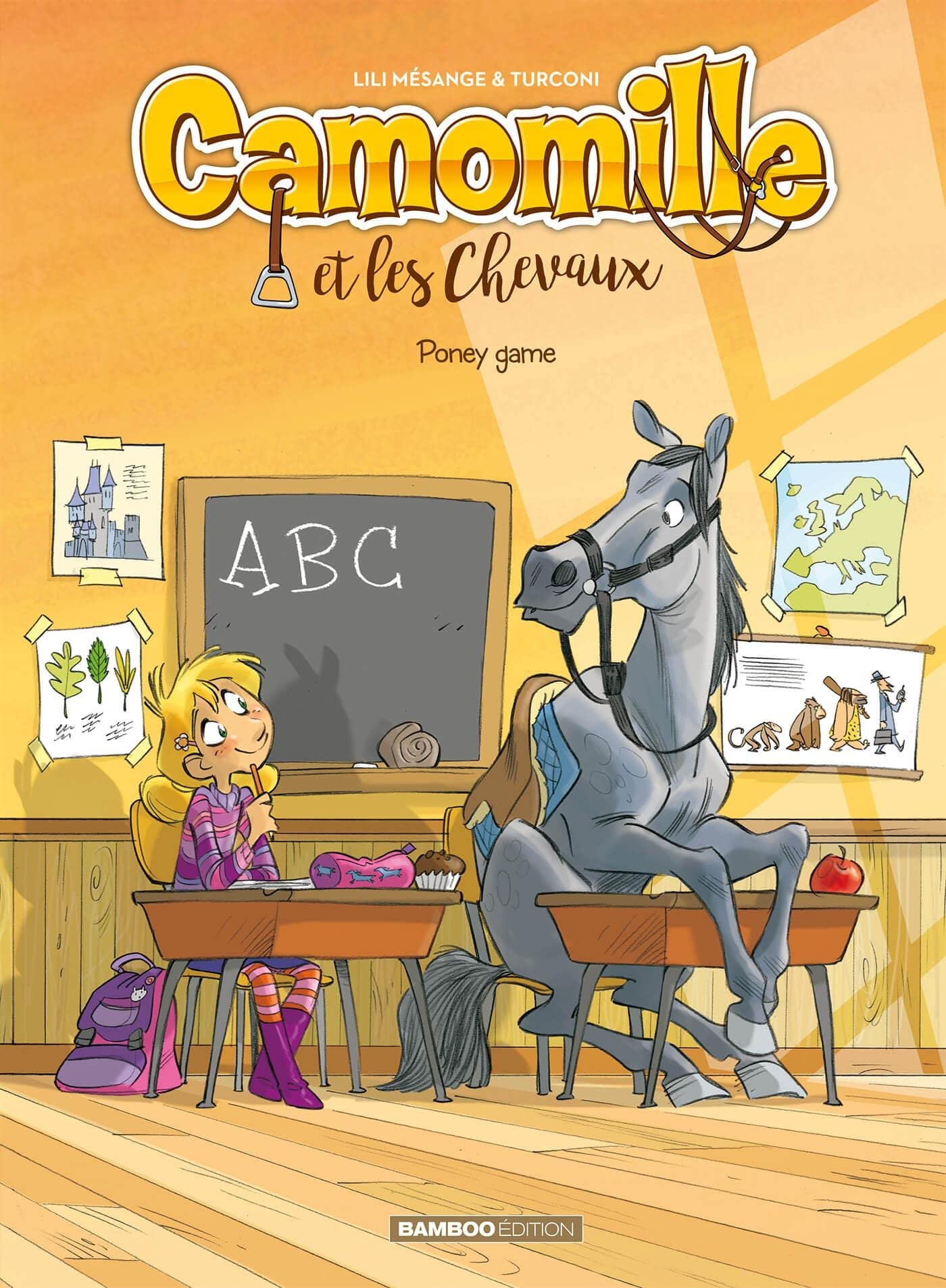 Camomille et les chevaux - tome 03 - top humour 2022: Poney Game 9782818992432