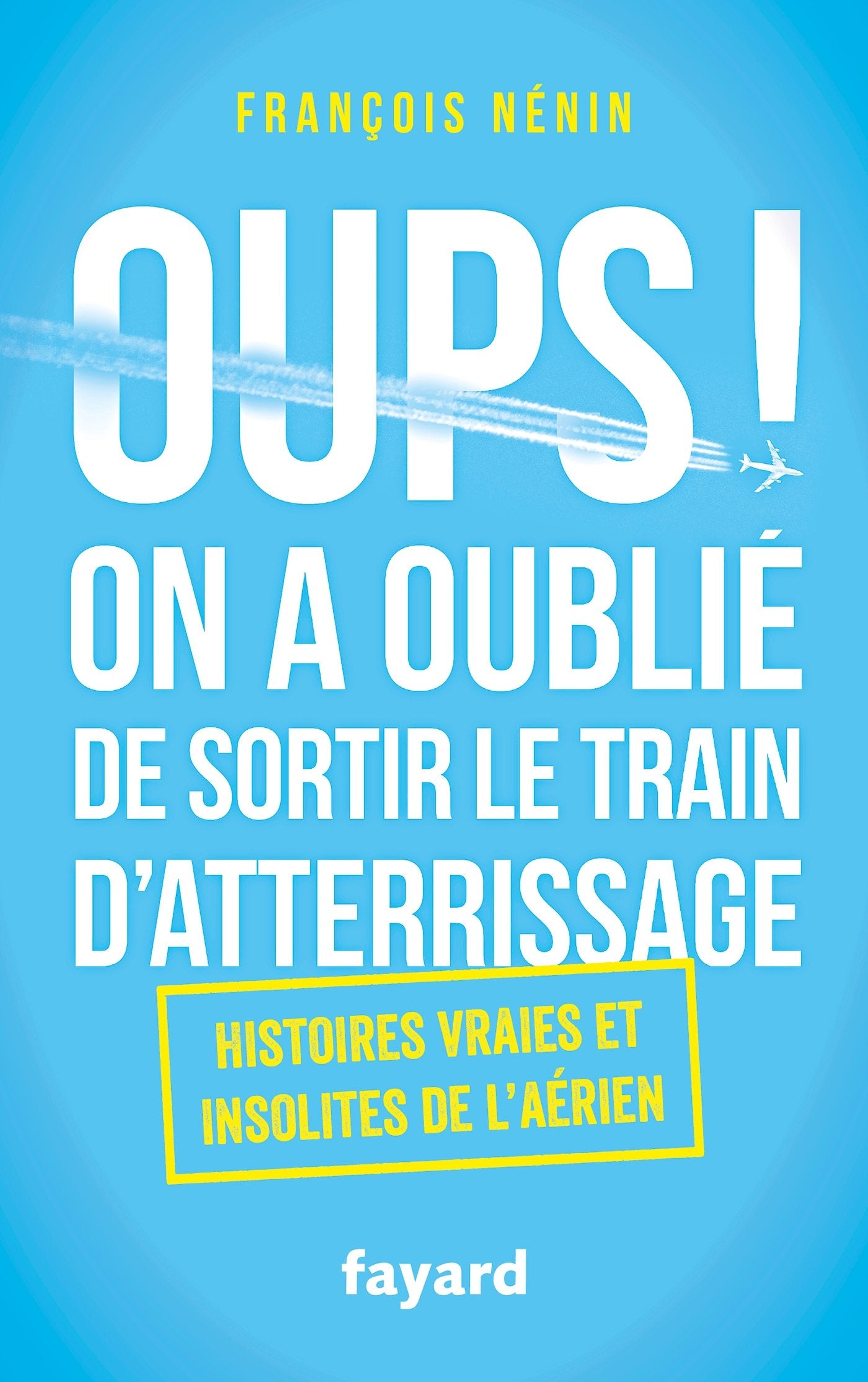 Oups ! On a oublié de sortir le train d'atterrissage: Histoires vraies et insolites de l'aérien 9782213686400