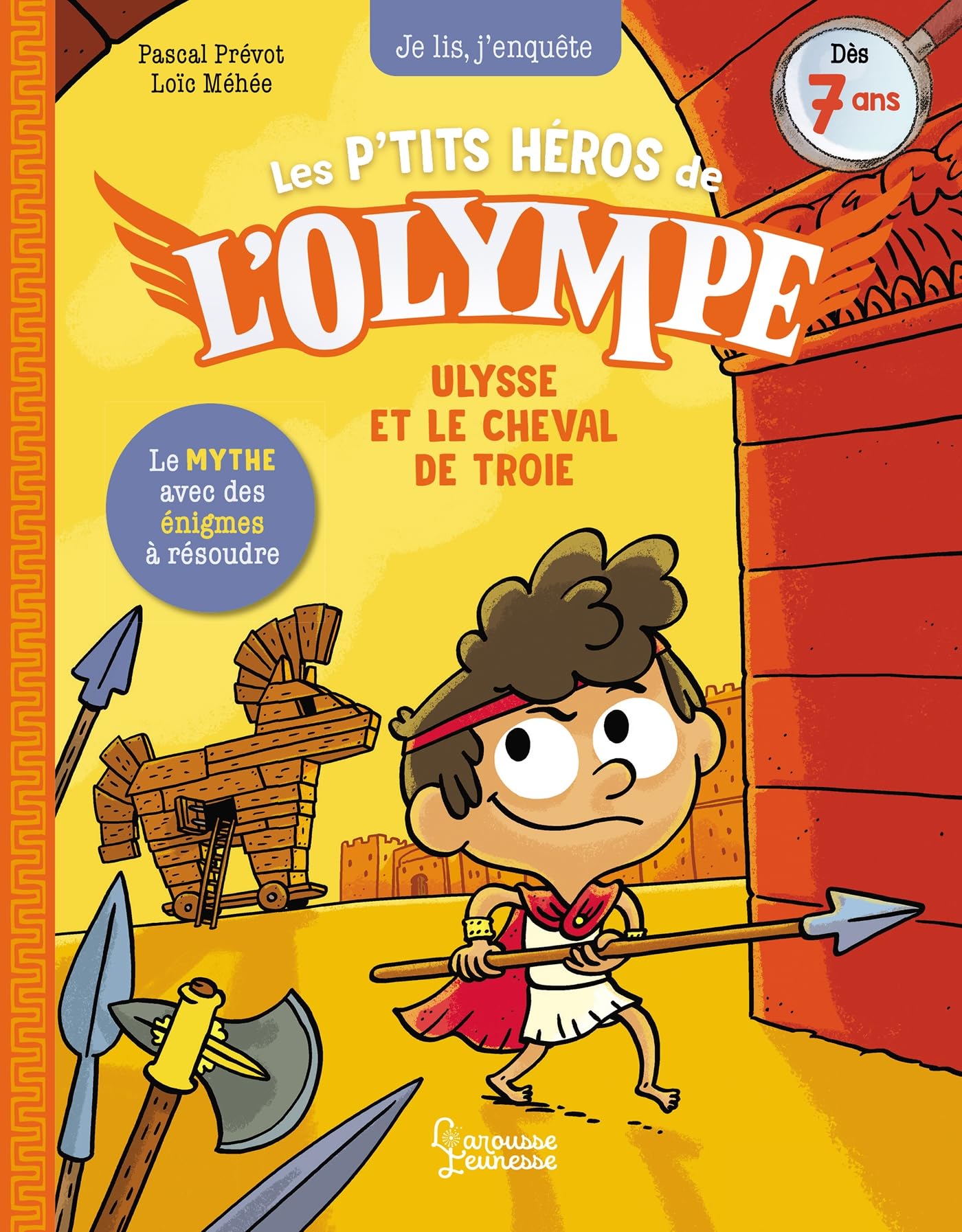 Les petits héros de l'Olympe - Ulysse et le cheval de Troie: Je lis, j'enquête 9782036072121