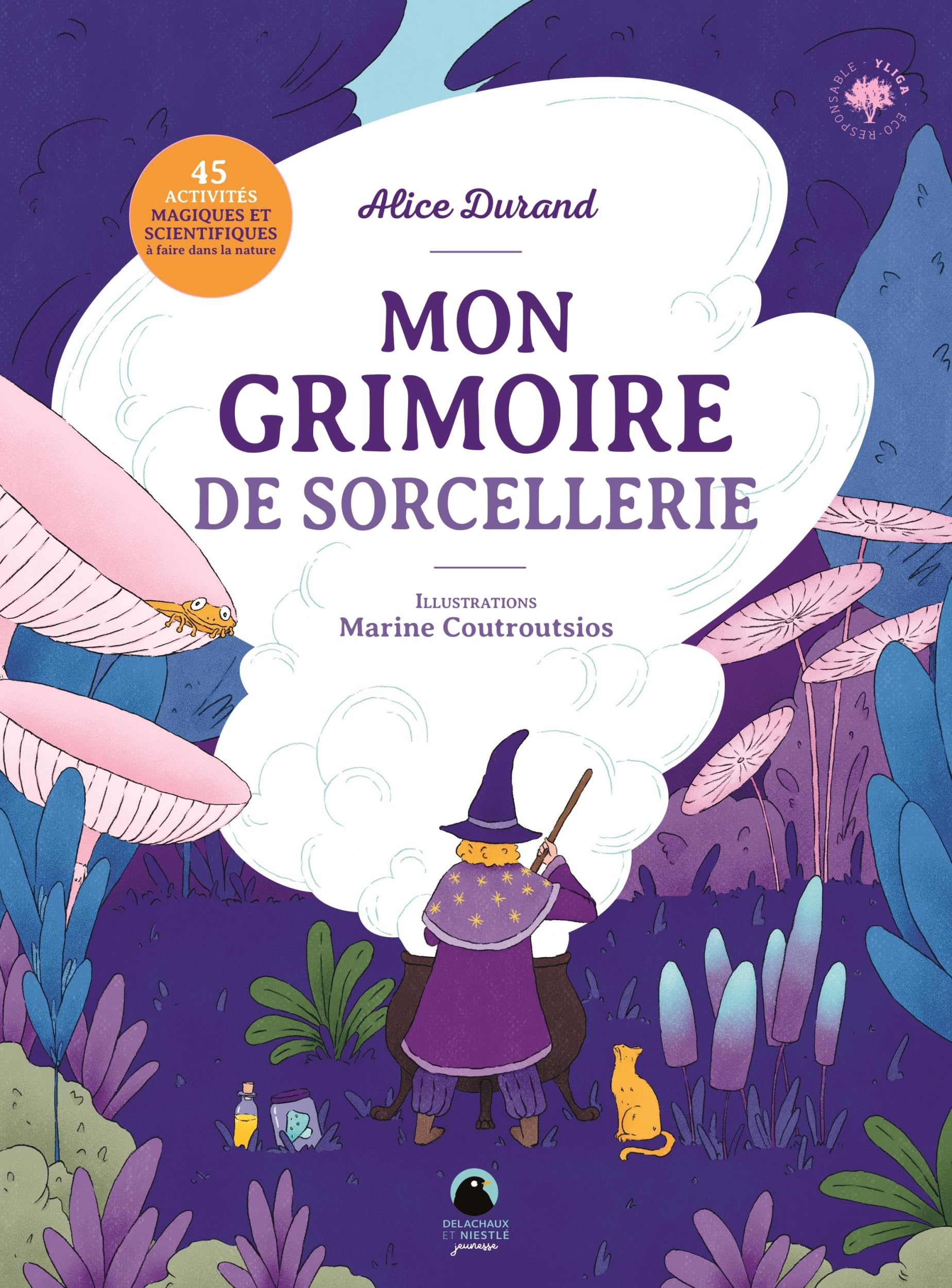 Mon grimoire de sorcellerie: 45 activités magiques et scientifiques à faire dans la nature 9782603029954
