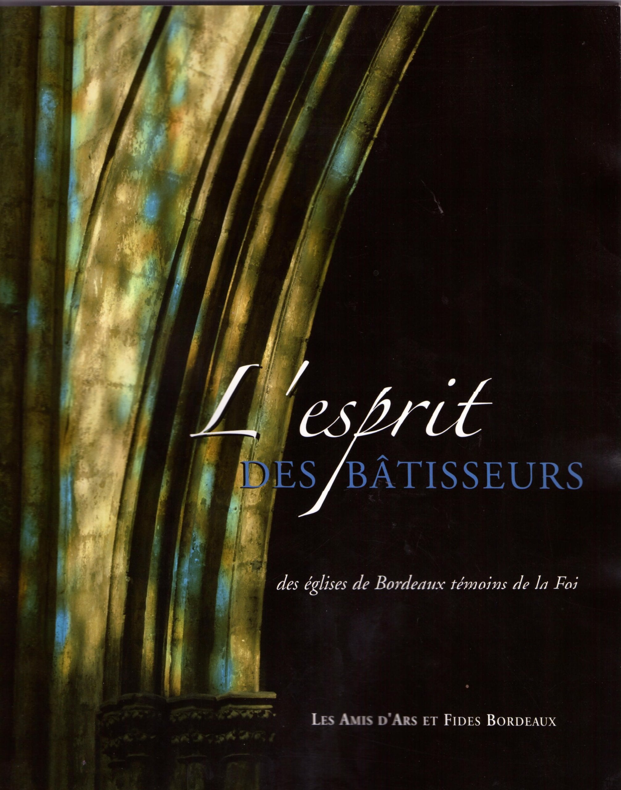 L'esprit des bâtisseurs des églises de Bordeaux témoins de la Foi 9782953903201