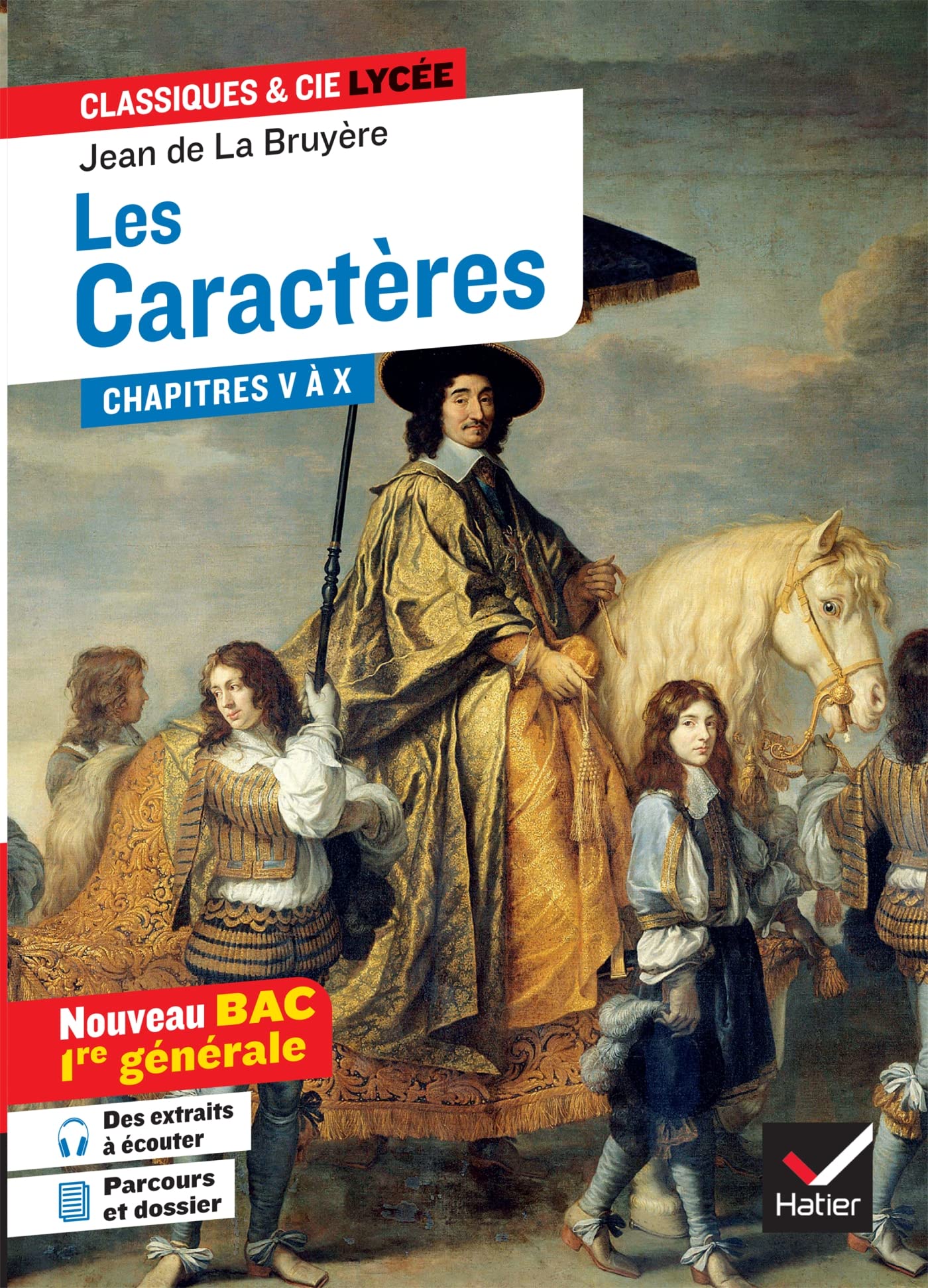 Les Caractères, Livres 5 à 10 (oeuvre au programme Bac 2025, 1re générale): suivi du parcours « La comédie sociale » 9782401092570