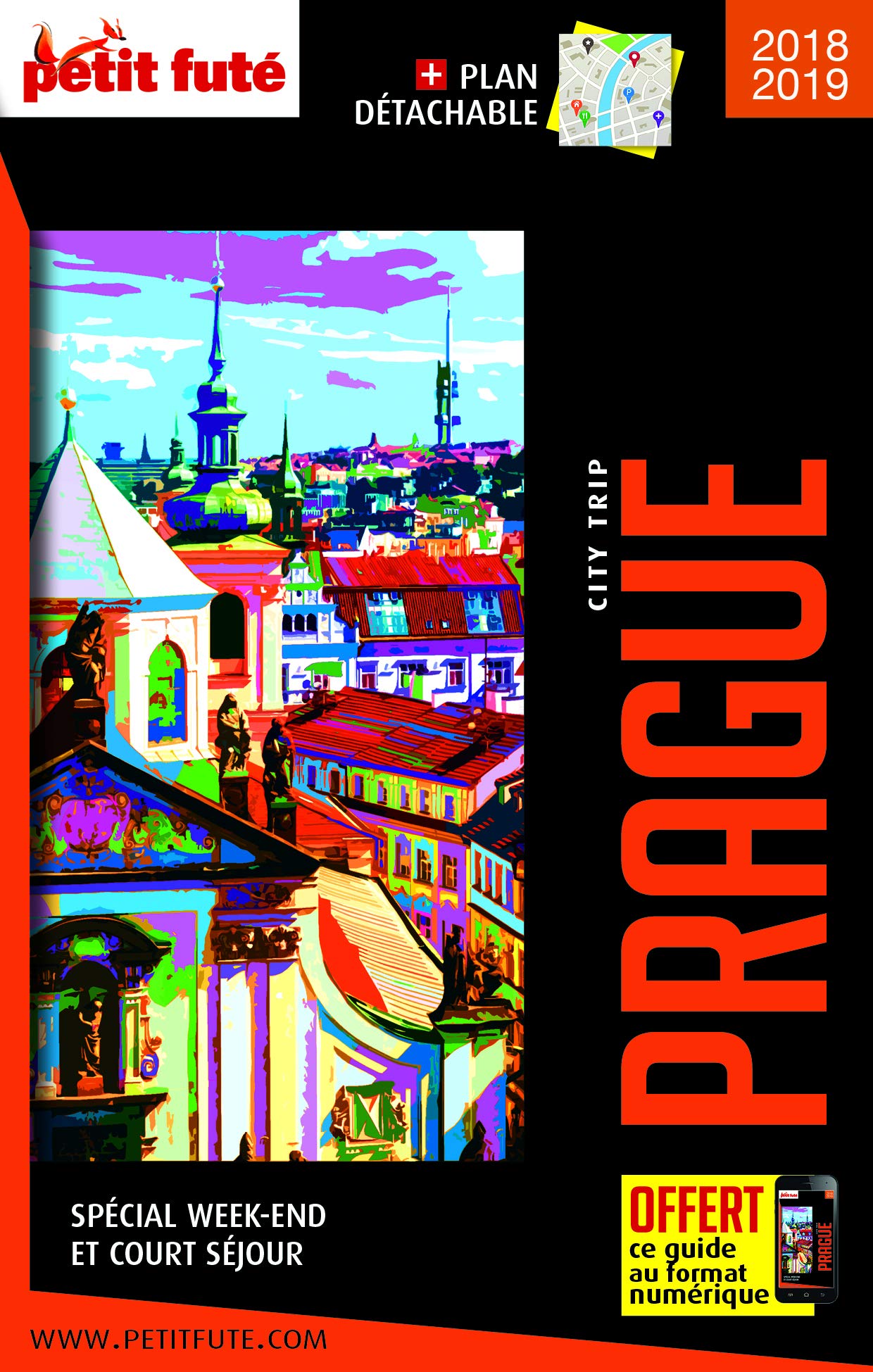 Guide Prague 2018-2019 City trip Petit Futé 9791033187394