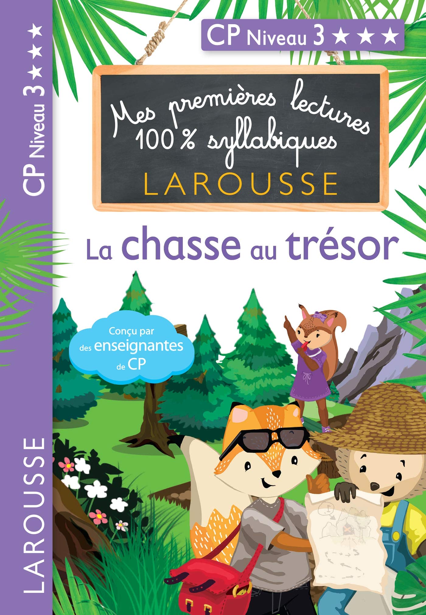 1ERES LECTURES 100% SYLLABIQUES - LA CHASSE AU TRÉSOR 9782035975119