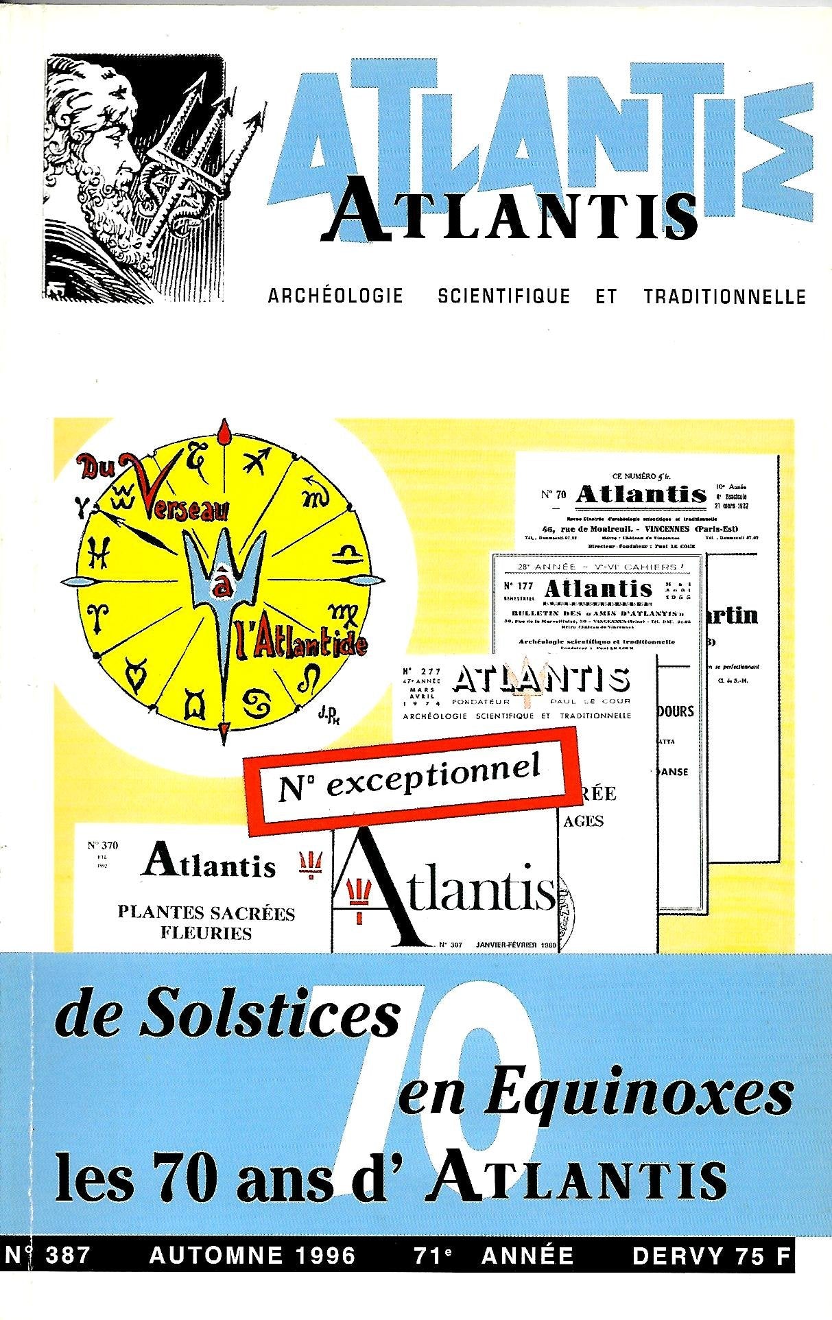Les 70 ans d'Atlantis, numéro 387 9782850768729