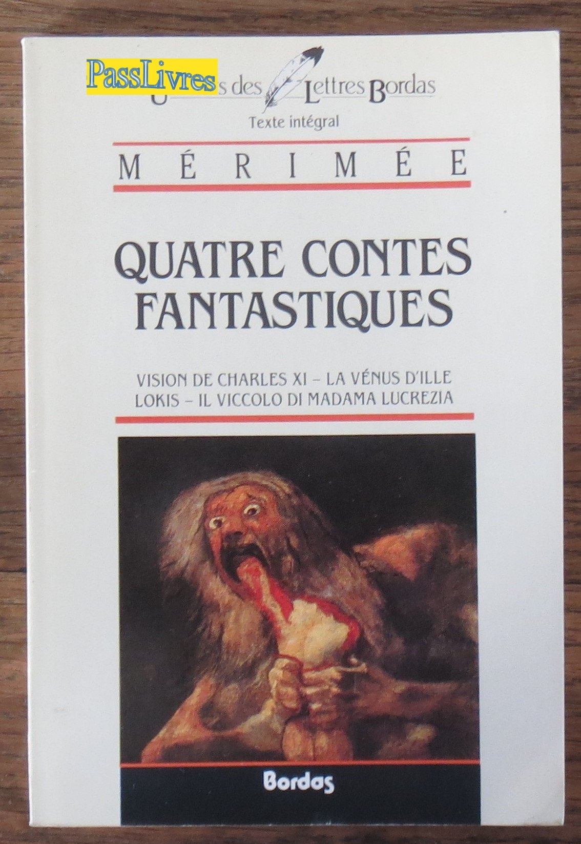 Quatre contes fantastiques 9782040182328