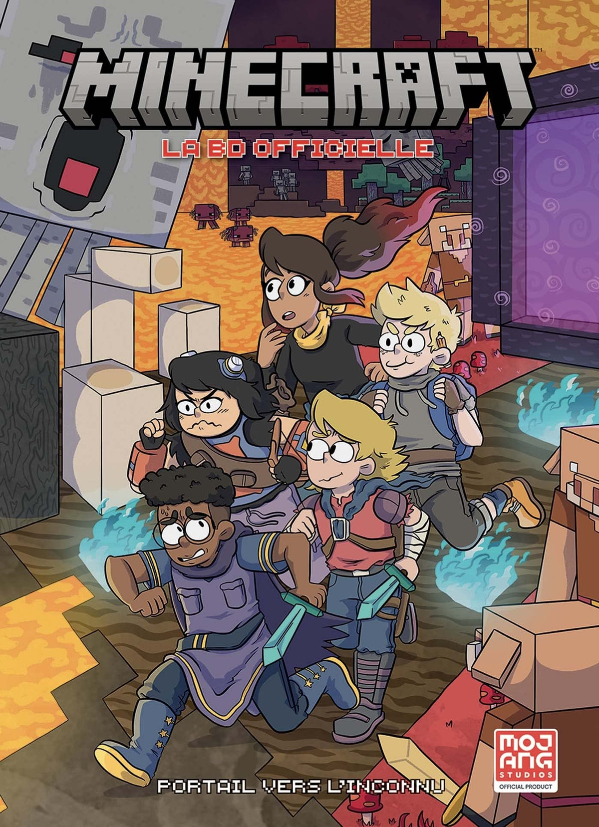 Minecraft la BD Officielle T03 : Portail vers l'inconnu 9791039103954