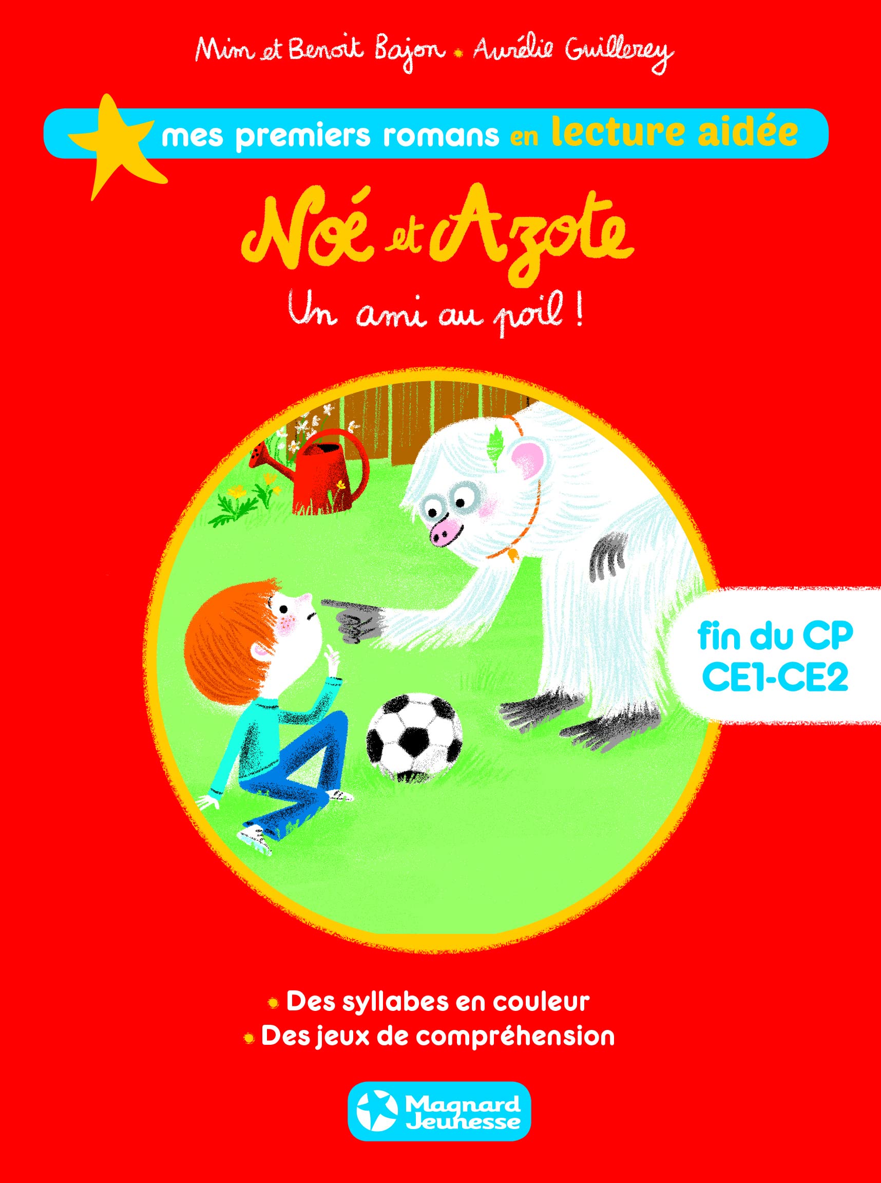 Noé et Azote 1 - Un ami au poil ! Lecture aidée 9782210962187