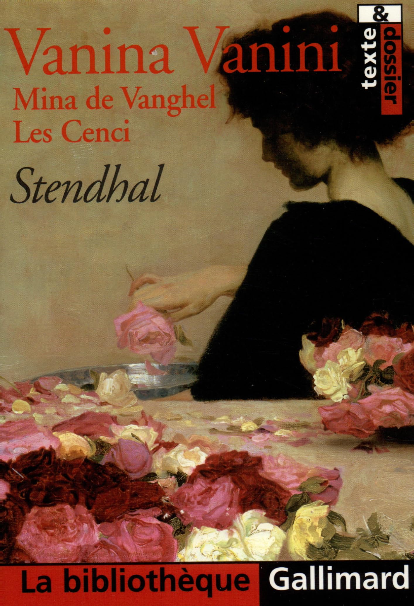 Vanina Vanini - Mina de Vanghel - Les Cenci 9782070316687