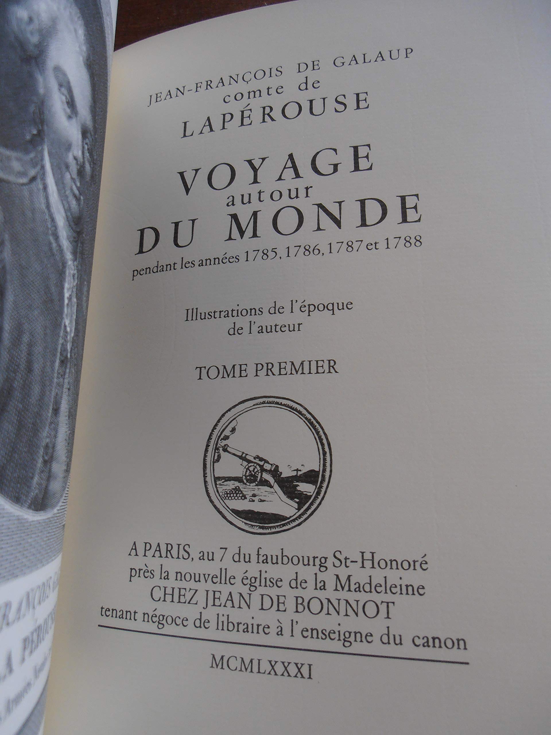 Voyage autour du monde pendant les années 1785, 1786, 1787 et 1788. 