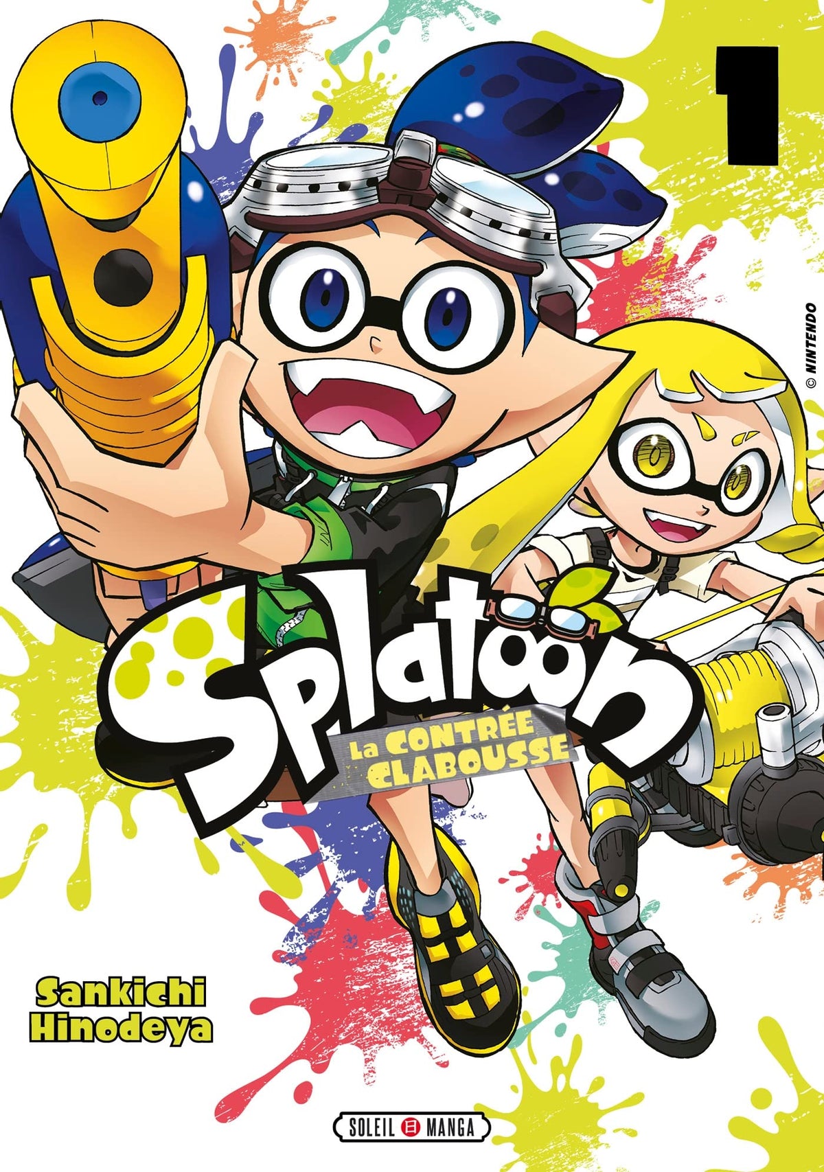Splatoon - La Contrée Clabousse T01 9782302101326