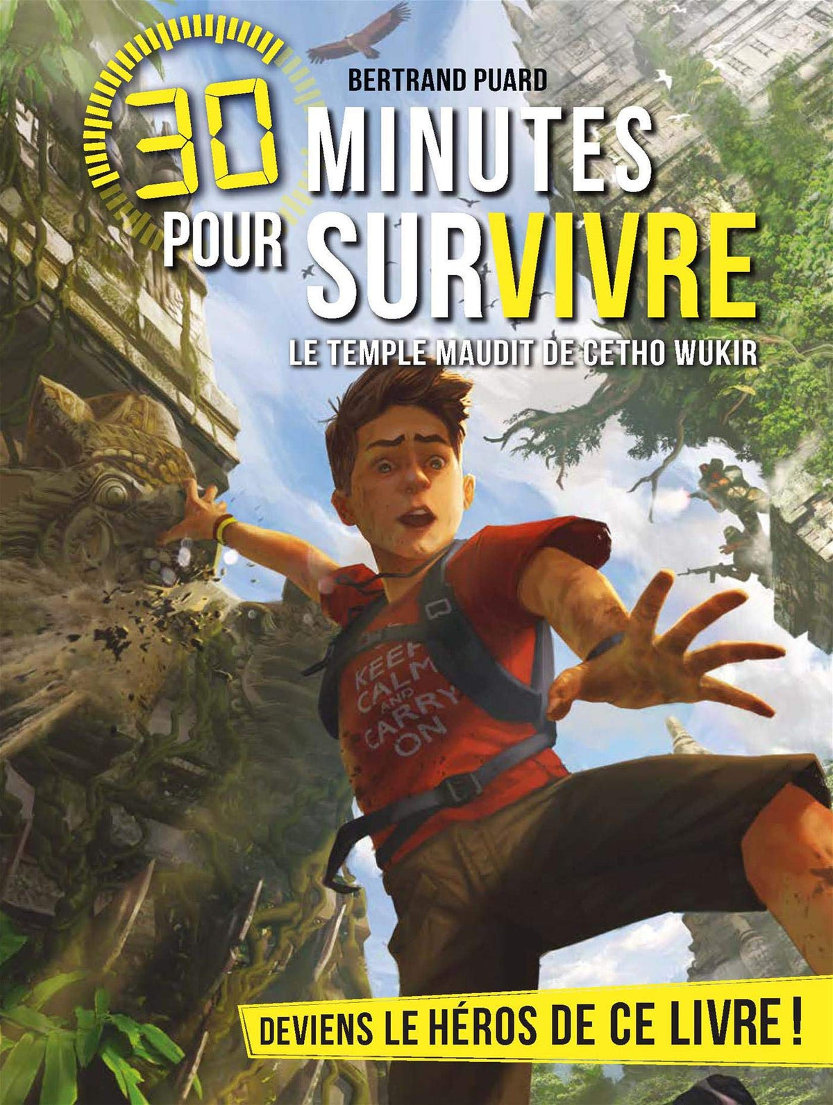 LE TEMPLE MAUDIT DE CETHO WUKIR - 30 minutes pour survivre Tome 7 9782226440099