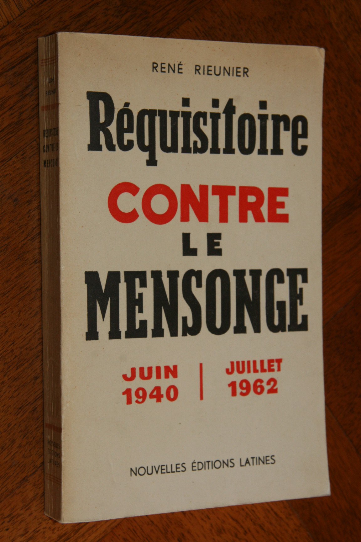 Requisitoire contre le mensonge 