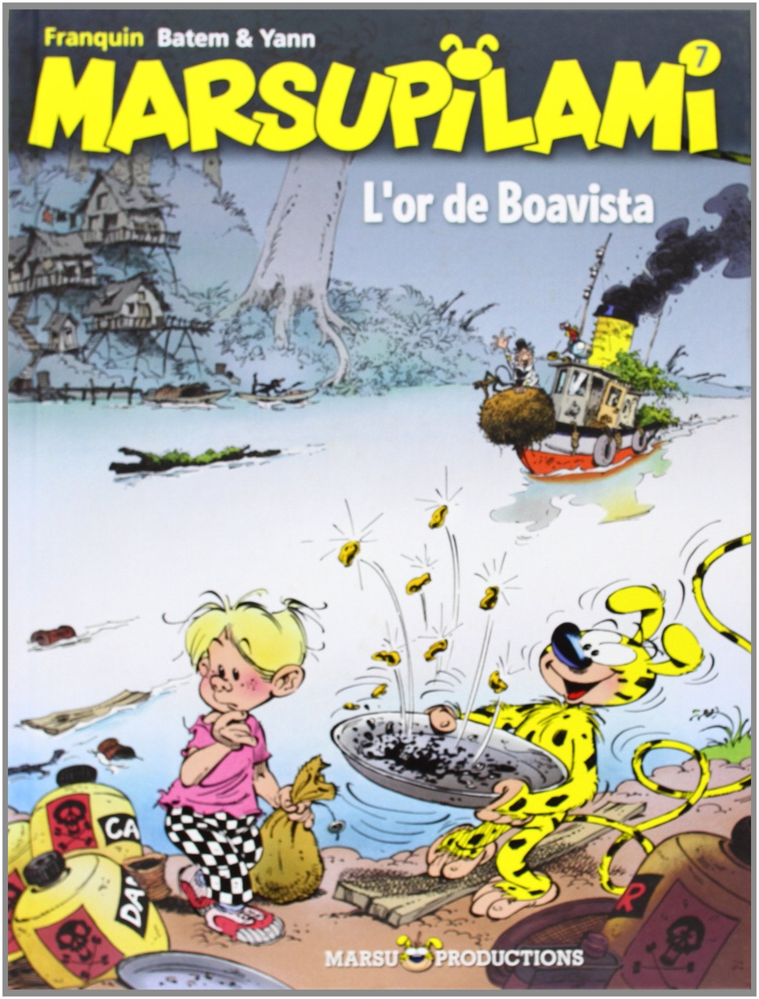 Le Marsupilami, tome 7 : L'Or de Boavista 9782908462470
