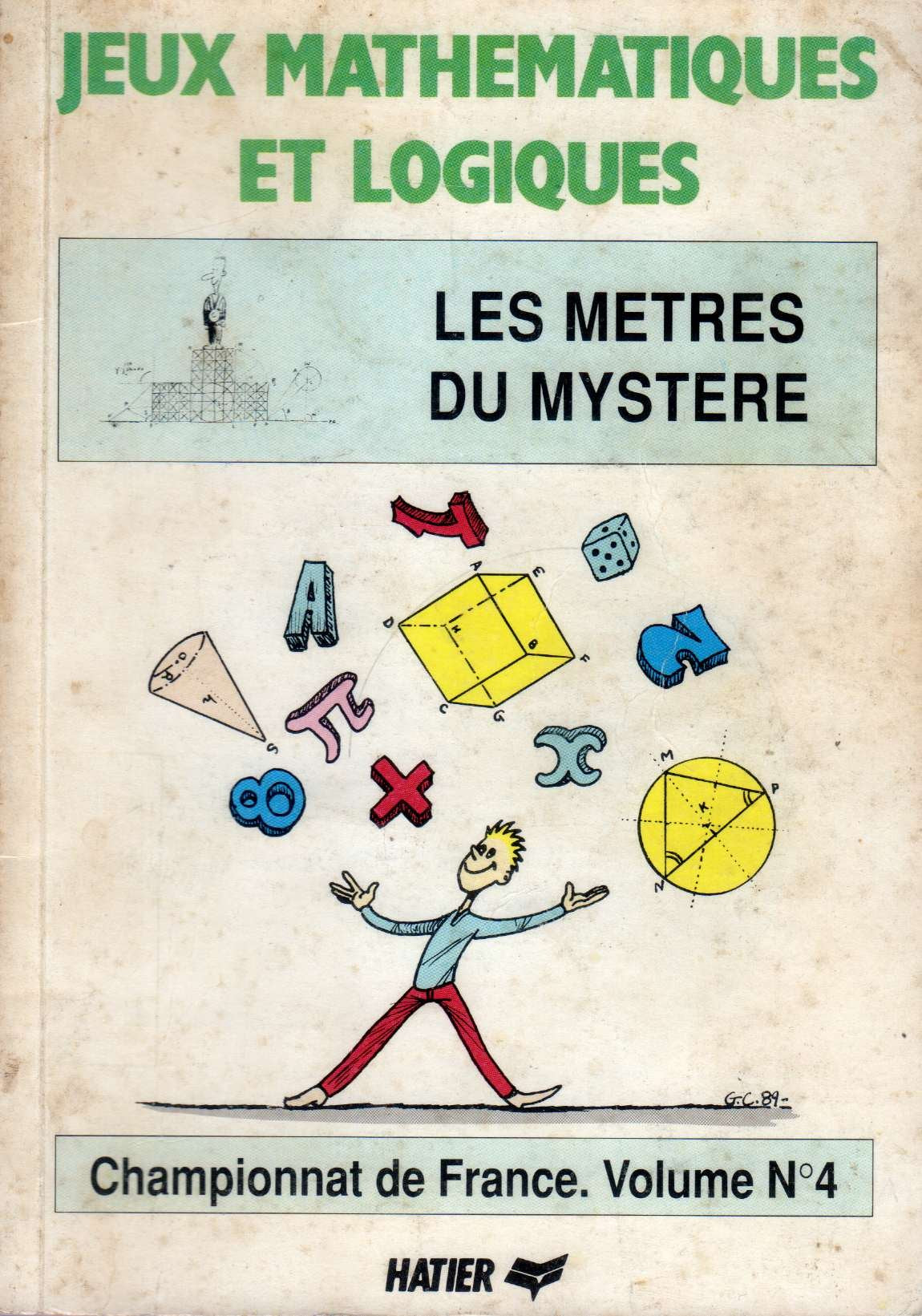 Jeux de mathématiques, tome 4 9782729361389