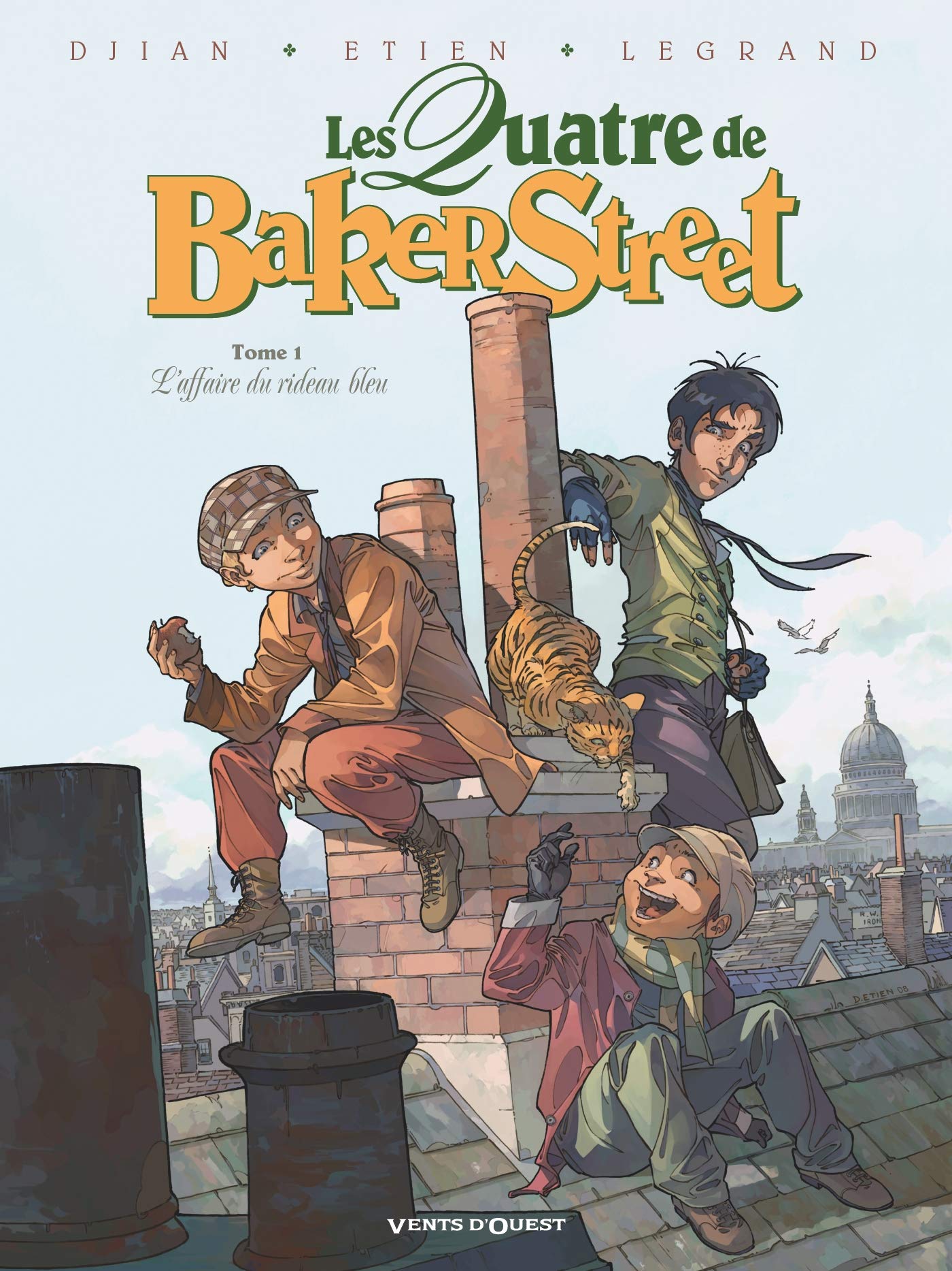 Les Quatre de Baker Street - Tome 01: L'Affaire du rideau bleu 9782749304373