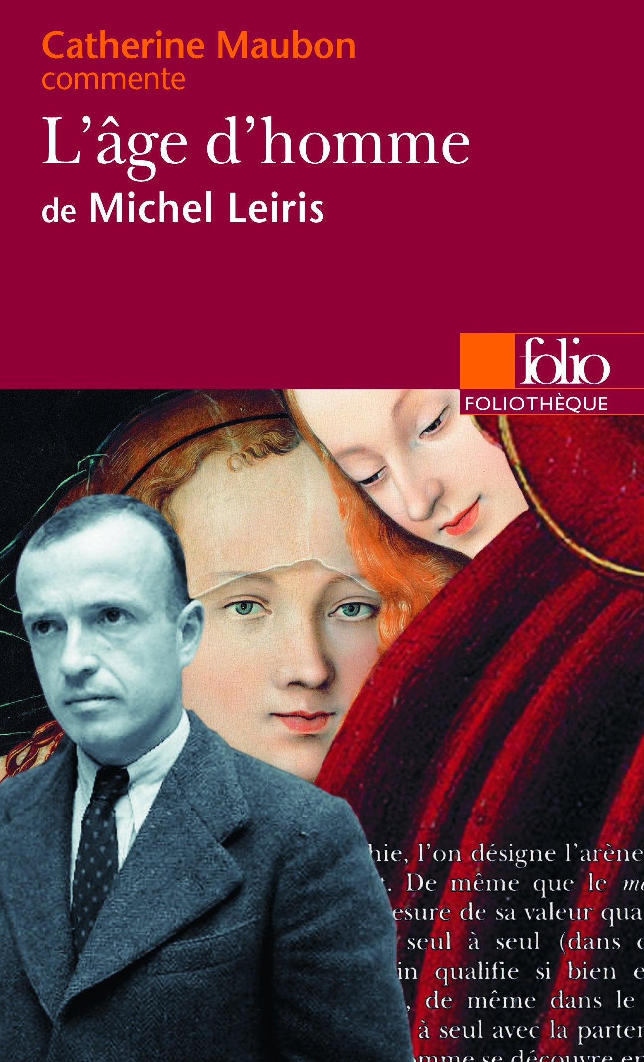 Catherine Maubon présente L'âge d'homme de Michel Leiris 9782070393701