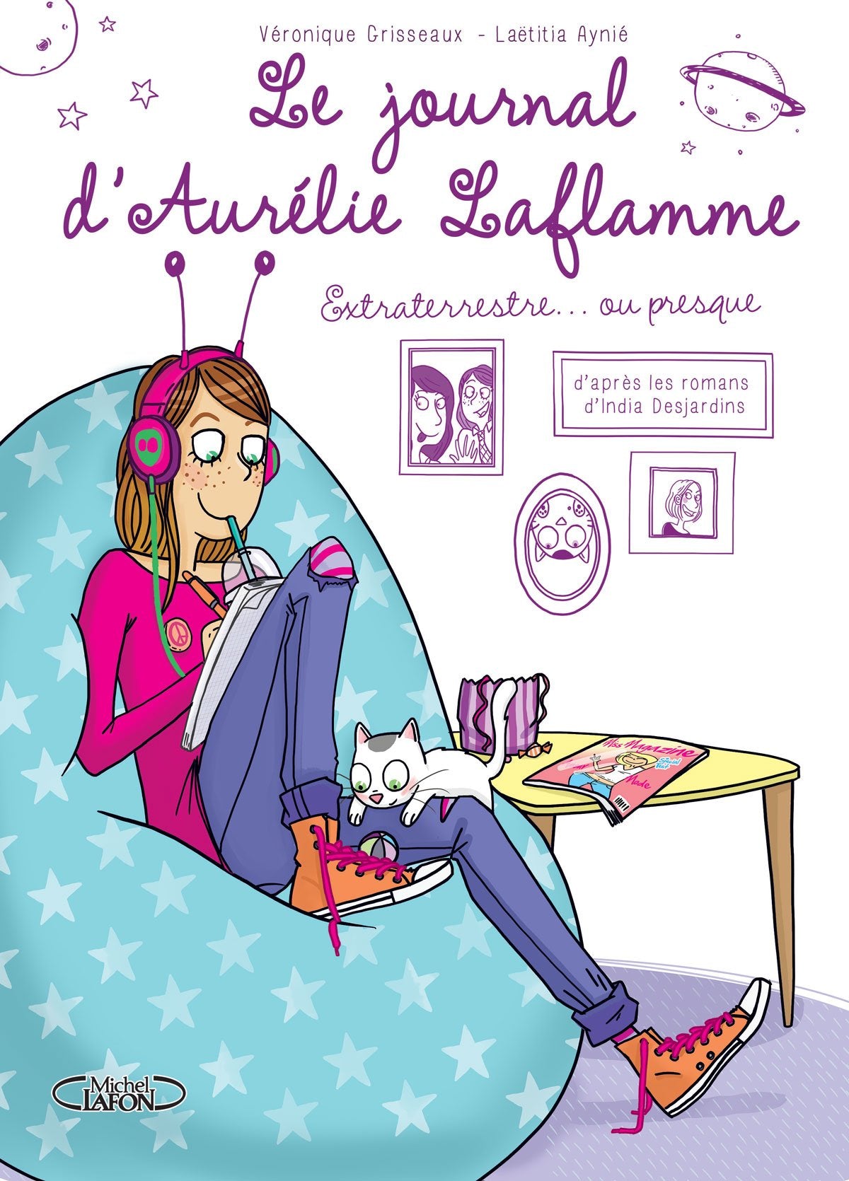 Le Journal d'Aurélie Laflamme : Tome 1, Extraterrestre ou presque ! 9782822204095