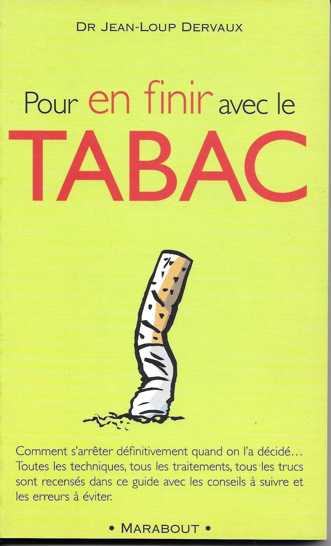 Pour en finir avec le tabac 9782501036504