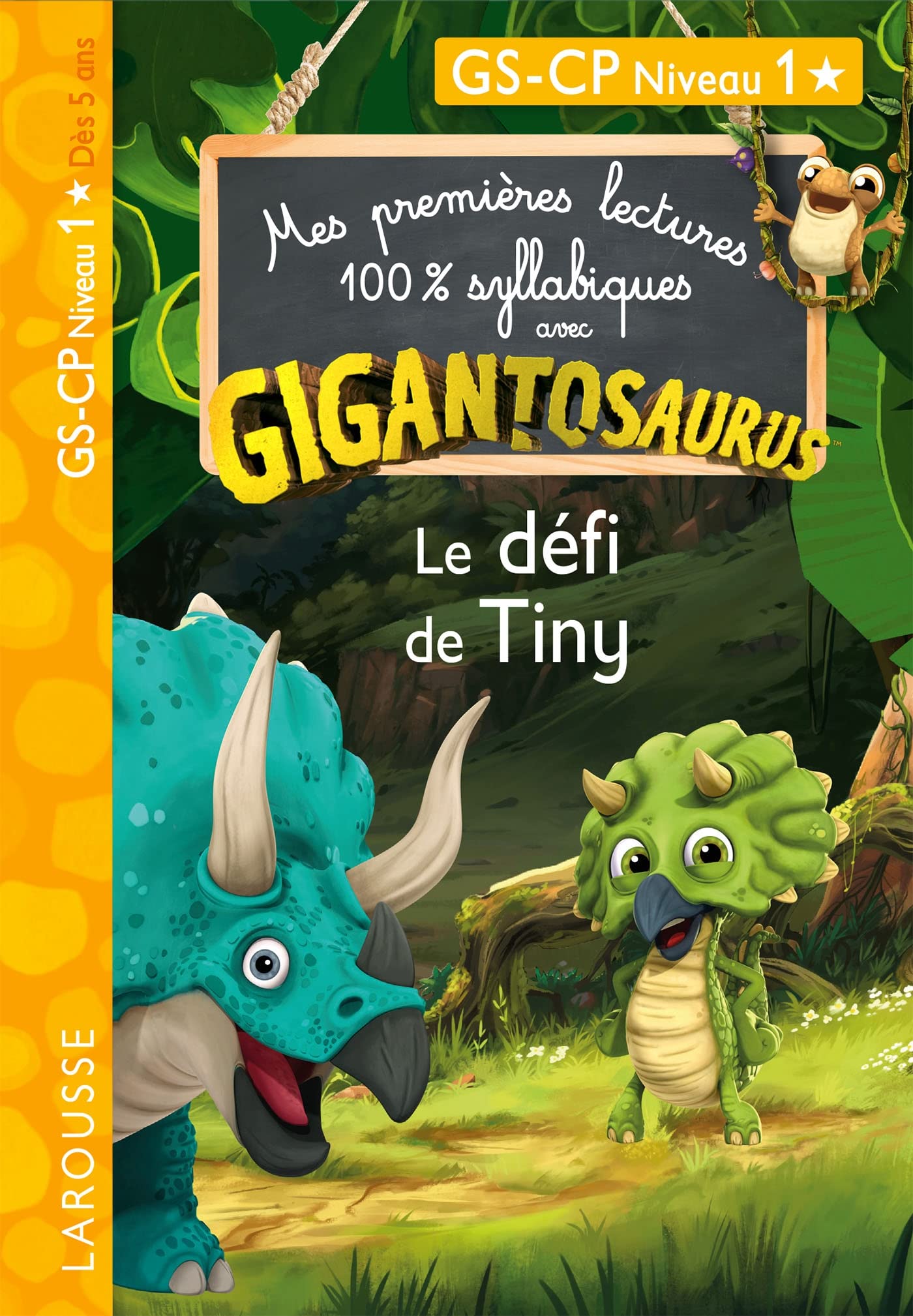GIGANTOSAURUS 1ères lectures Le défi de Tiny 9782036047358
