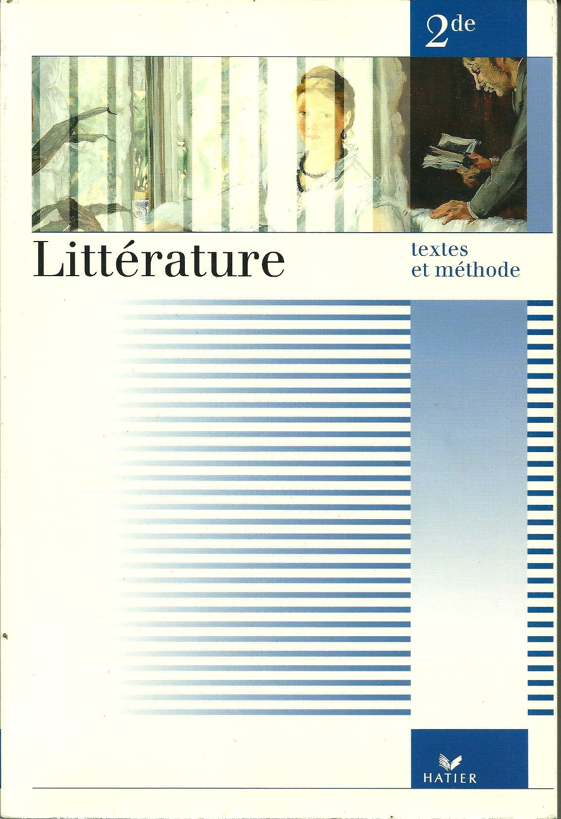 Littérature, n° 2 : Textes et méthode 9782218036729