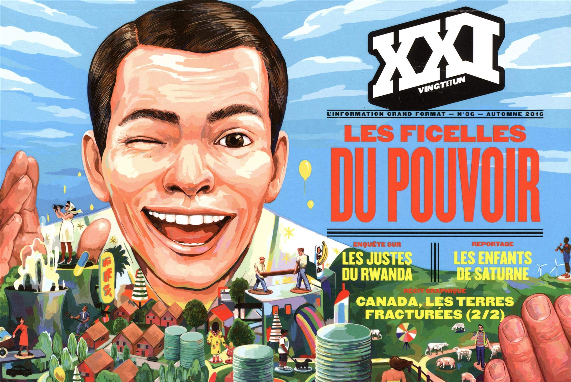 REVUE XXI N 36 LES FICELLES DU POUVOIR 9782356381125