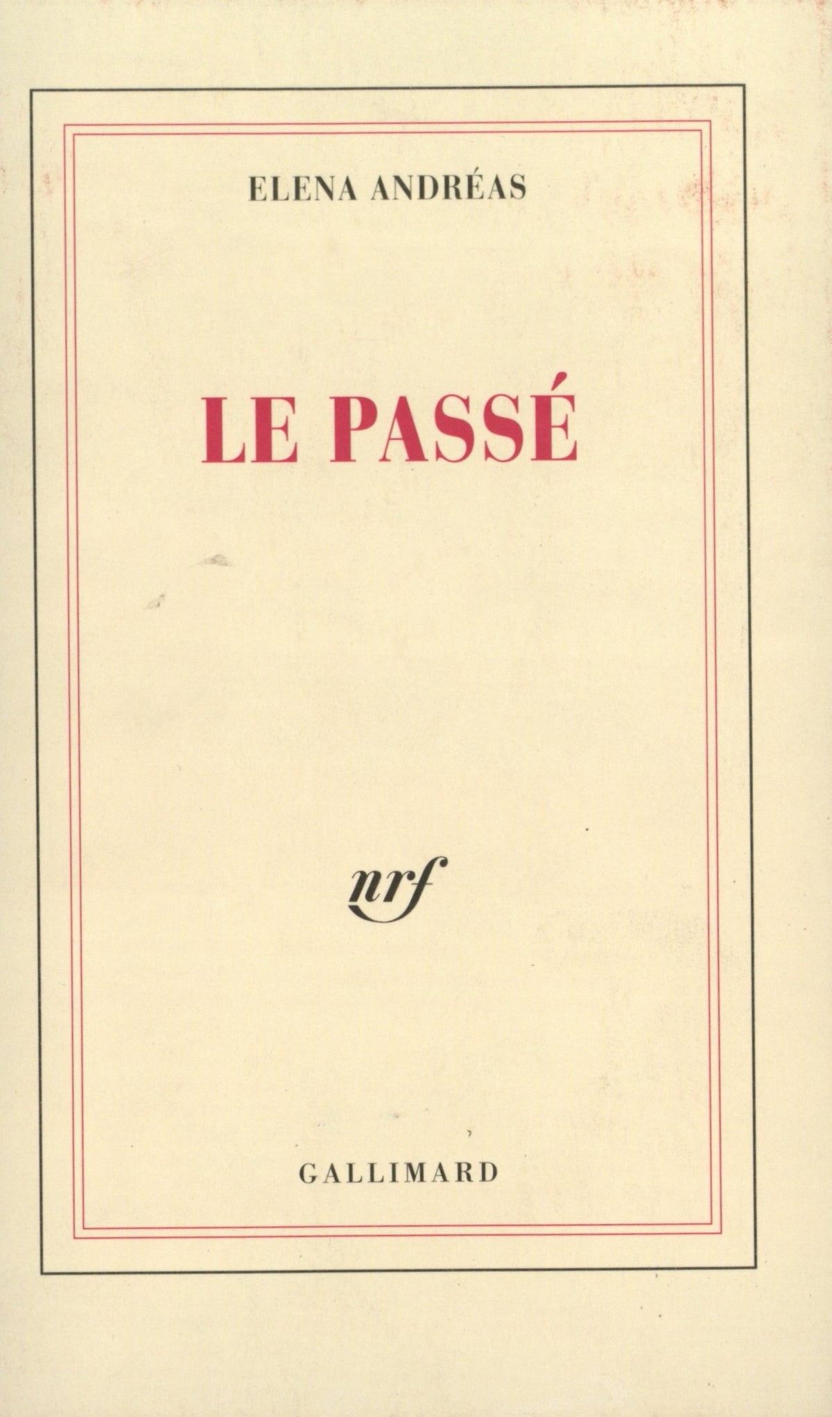 Le Passé 9782070733644