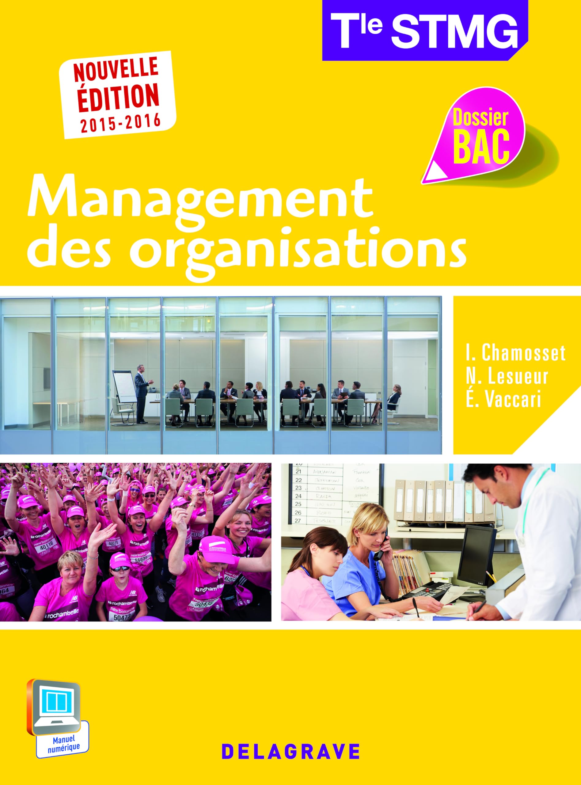 Management des organisations Tle STMG (2015) - Pochette élève 9782206201092