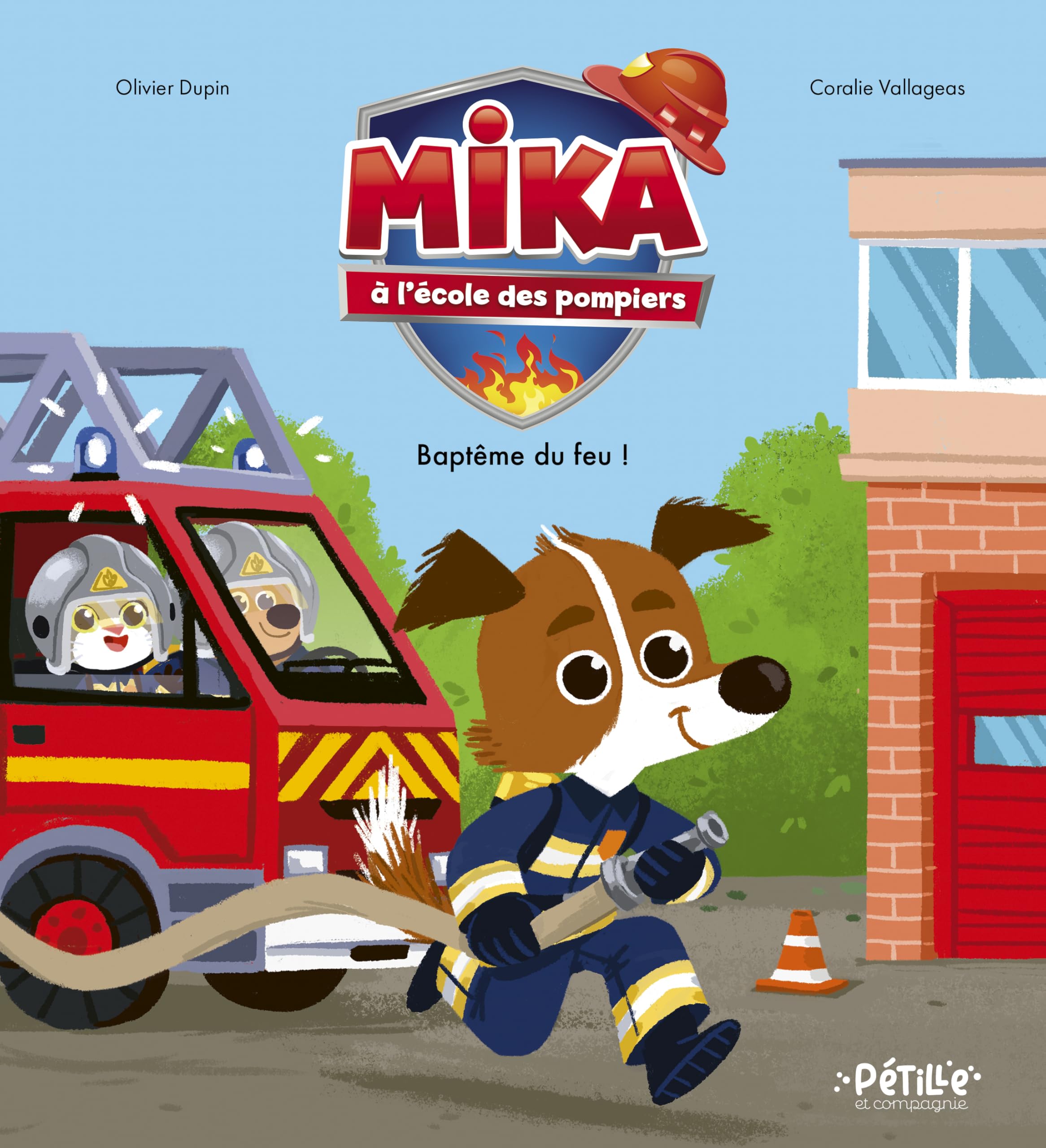 Mika à l'école des pompiers - Baptême du feu ! 9782215197836