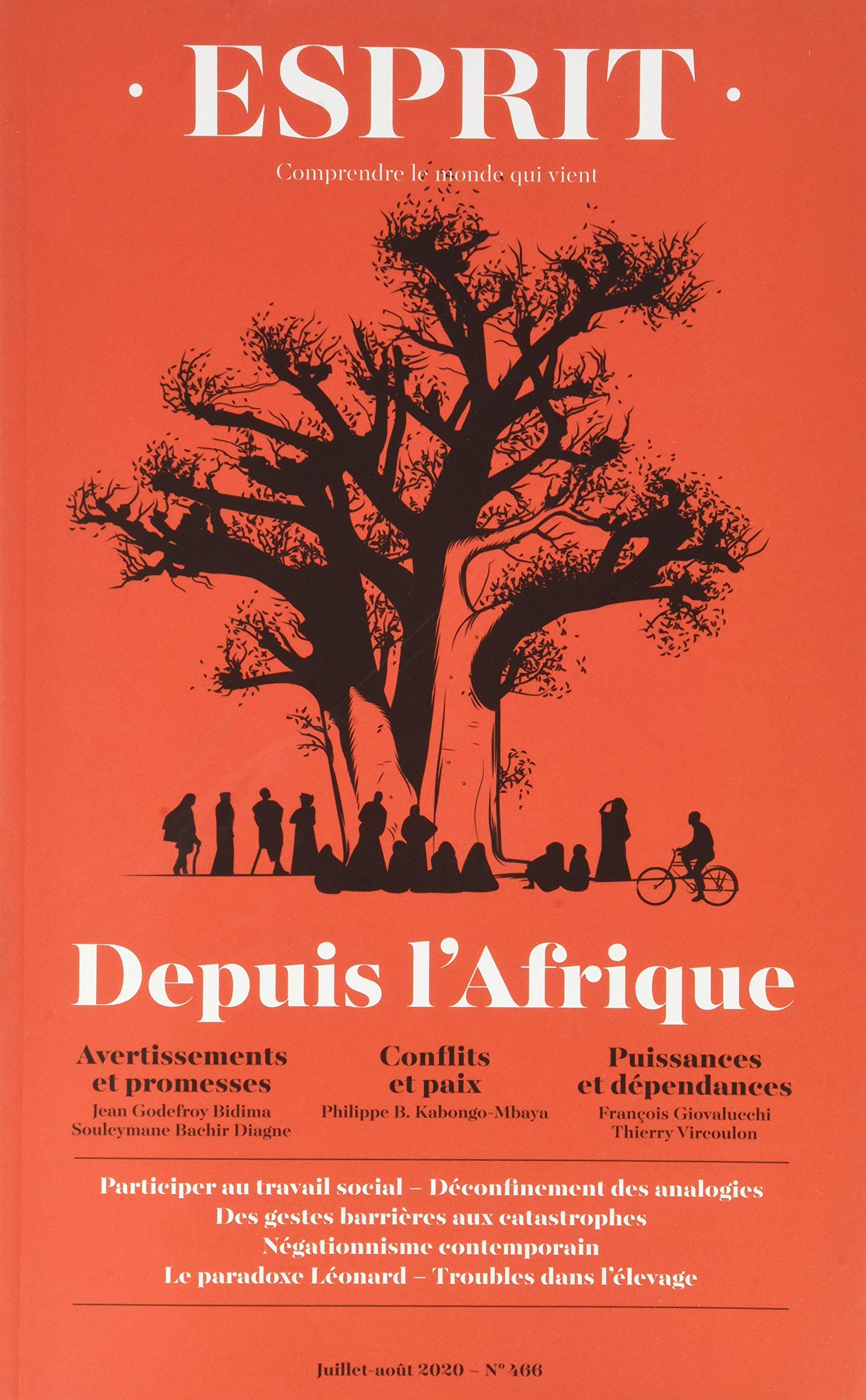 Esprit - Depuis l'Afrique: Juillet - août 2020 9782372341387