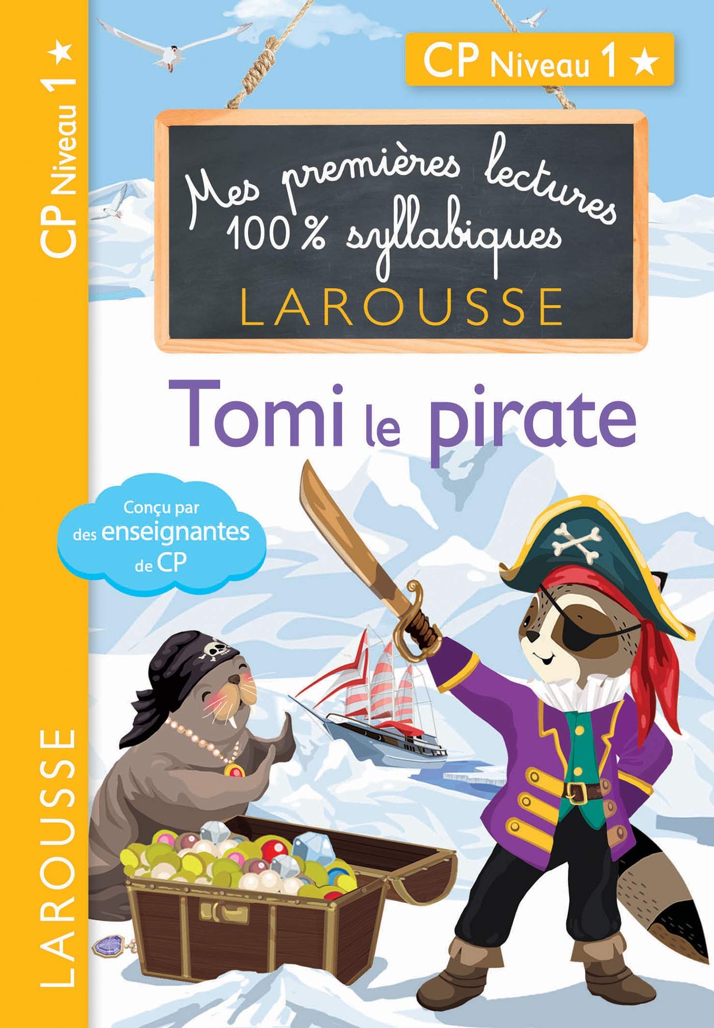Premières lectures syllabiques - Tomi, le pirate, niveau 1 9782036005969