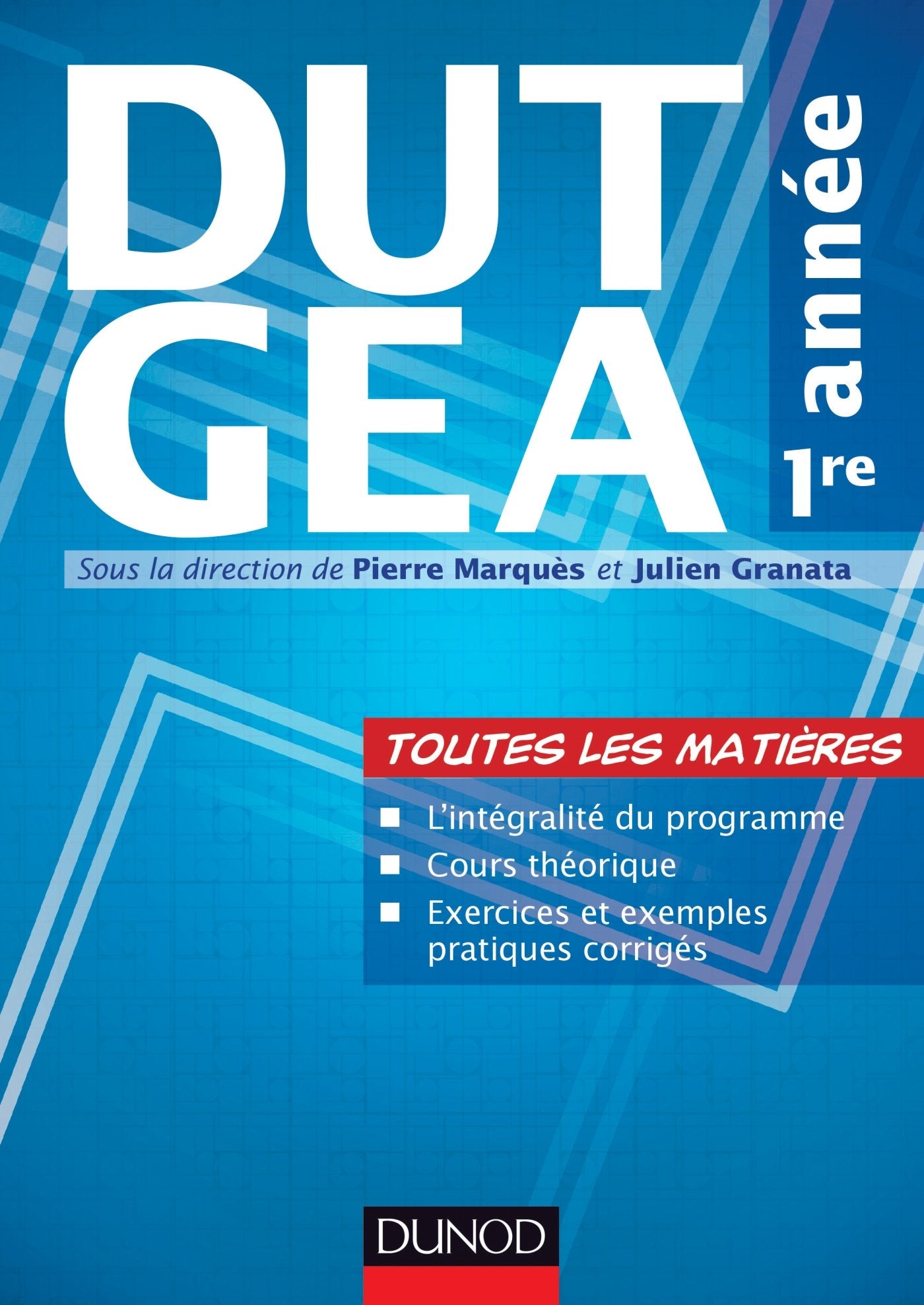 DUT GEA 1re année 9782100706242