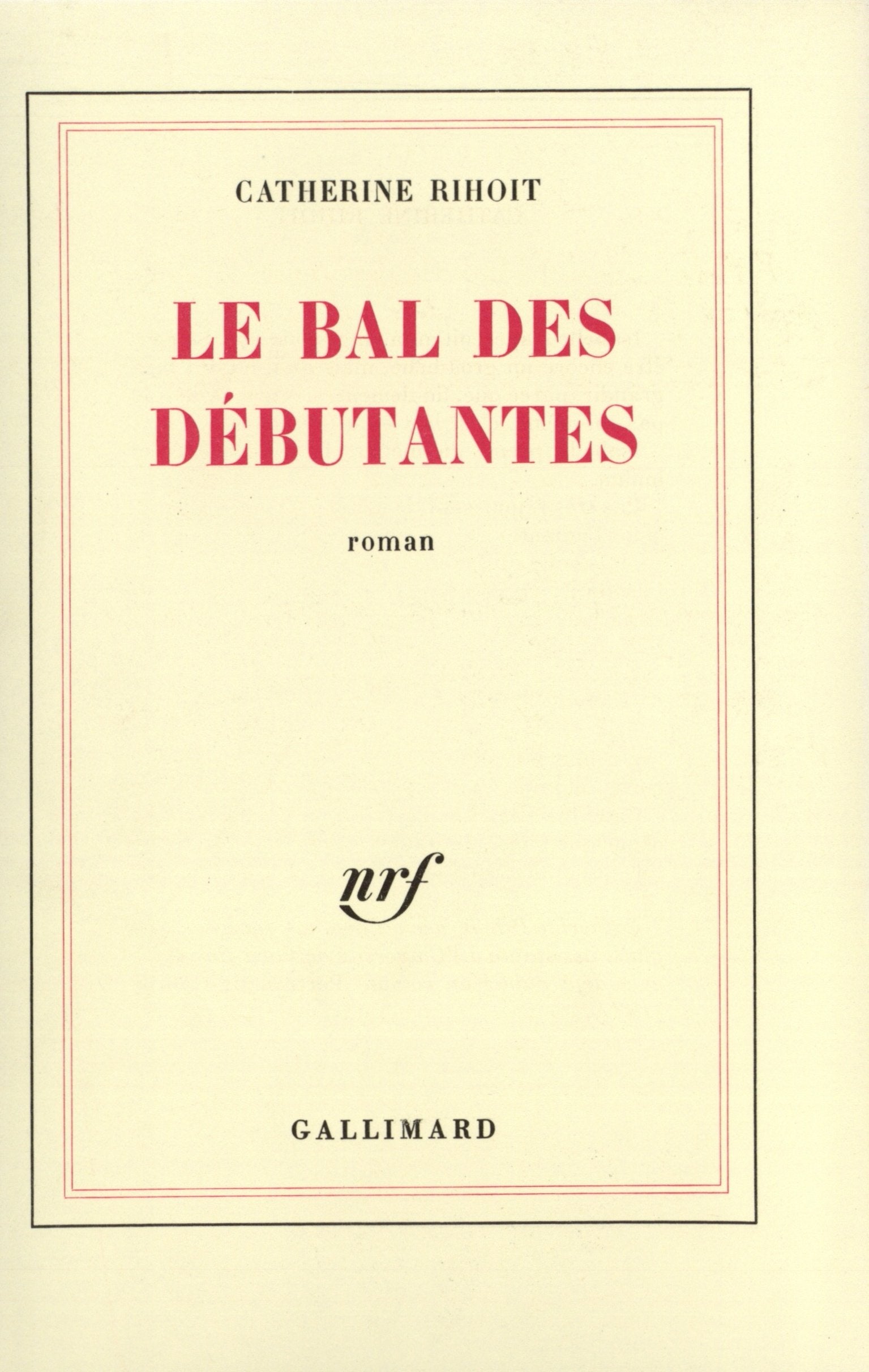 Le Bal des débutantes 9782070217953