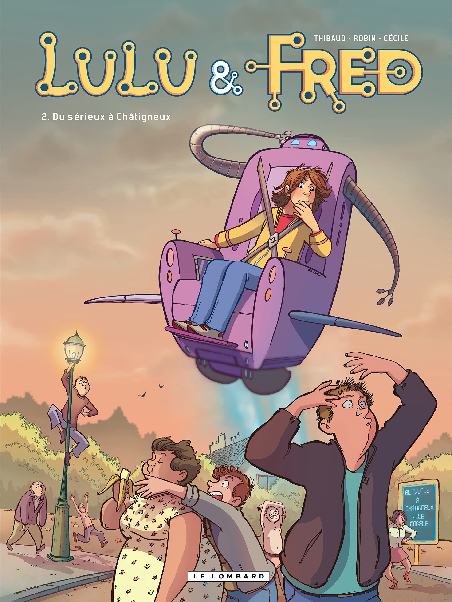 Lulu et Fred - Tome 2 - Du sérieux à Châtigneux 9782803634194