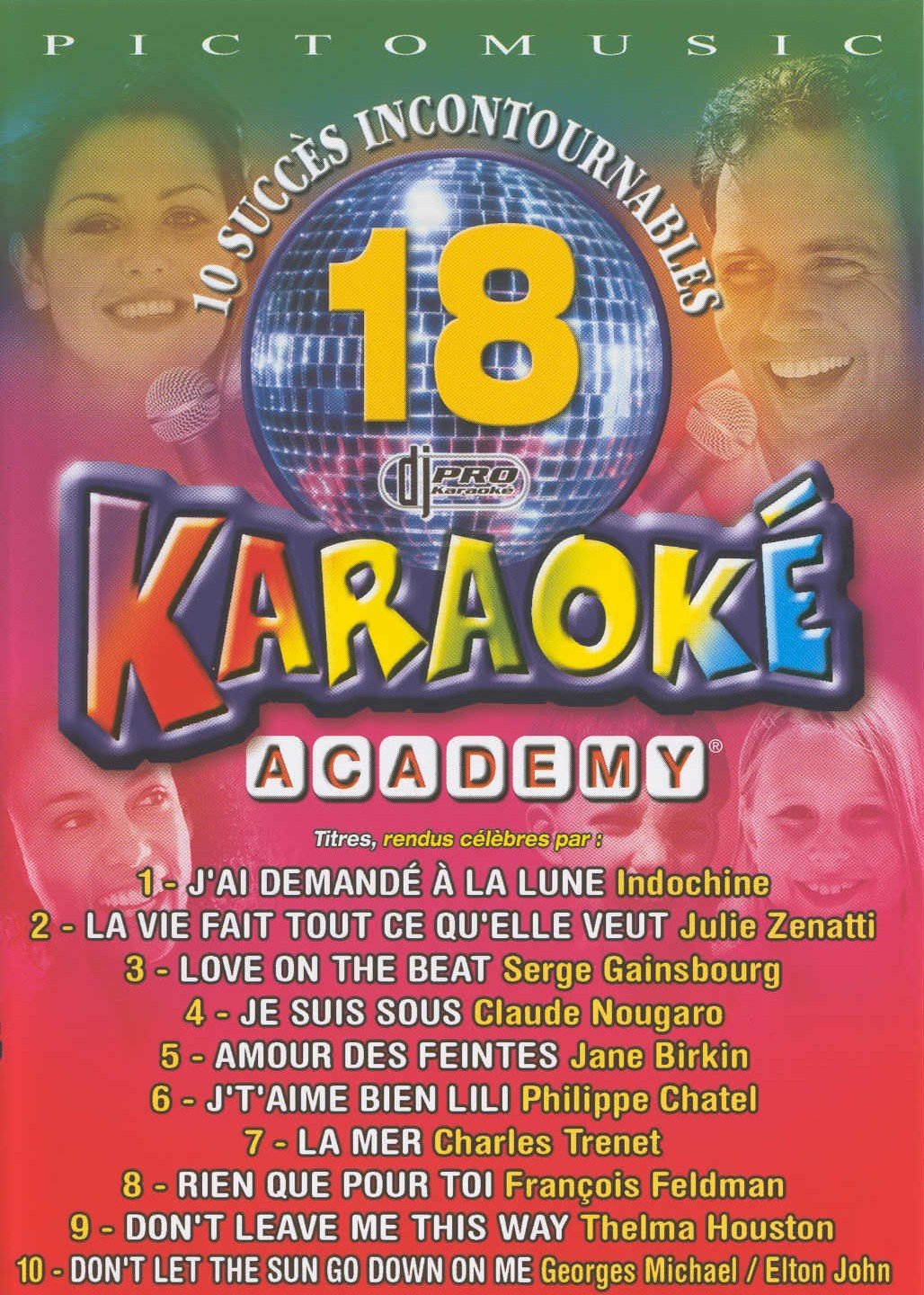 Karaoké Academy-Vol. 18 3476473088192