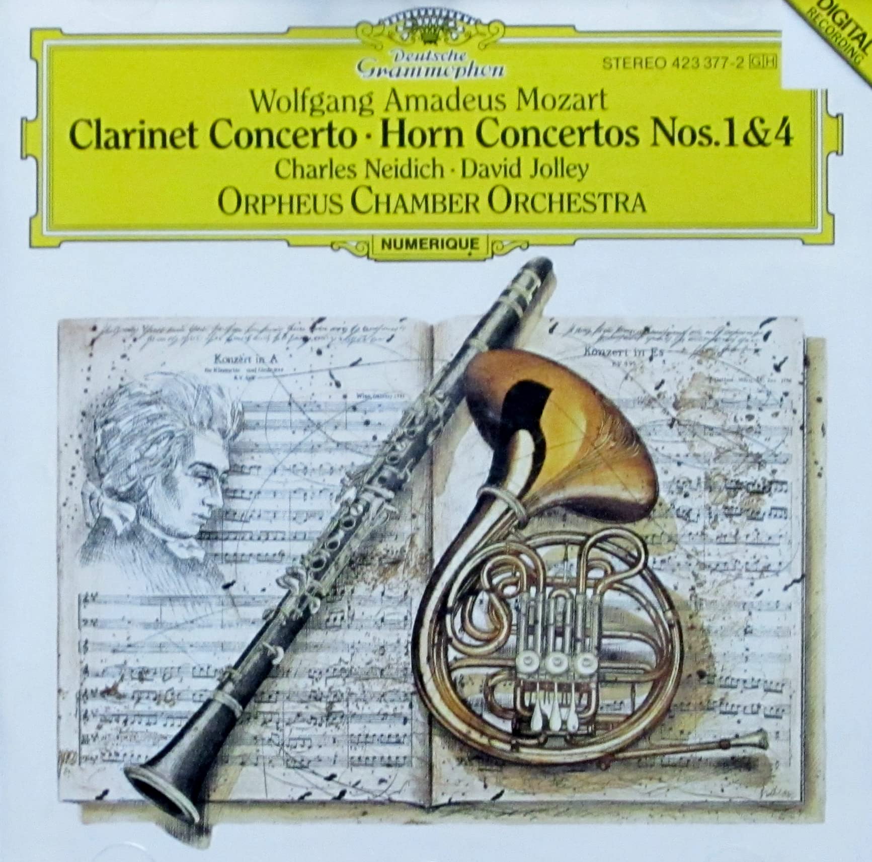 Clarinet Concerto No.1&4 0028942337725
