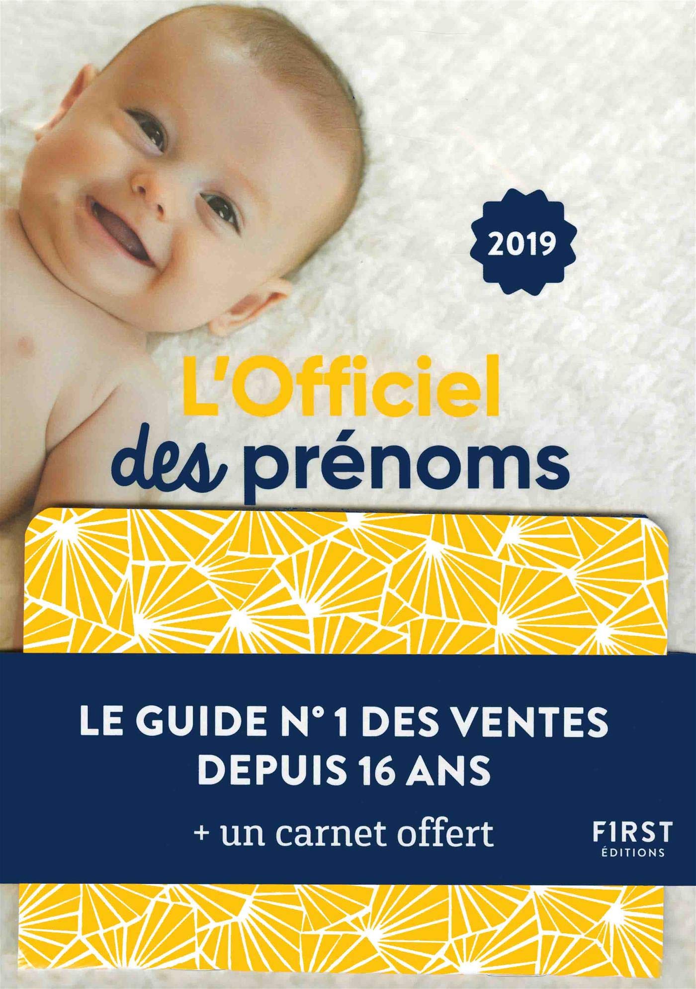 L'officiel des prénoms 2019 - 12 000 prénoms 9782412040102