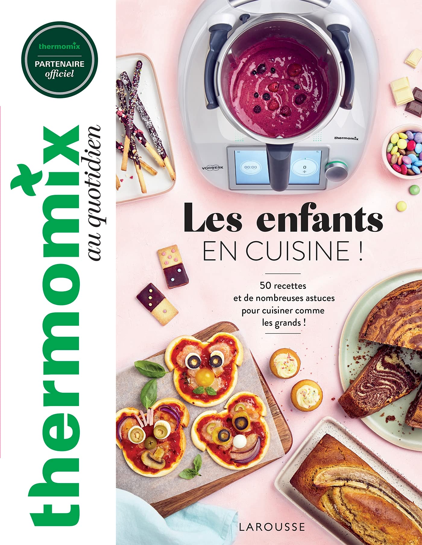 Thermomix : Les enfants en cuisine !: 50 recettes et de nombreuses astuces pour cuisiner comme les grands ! 9782036002432