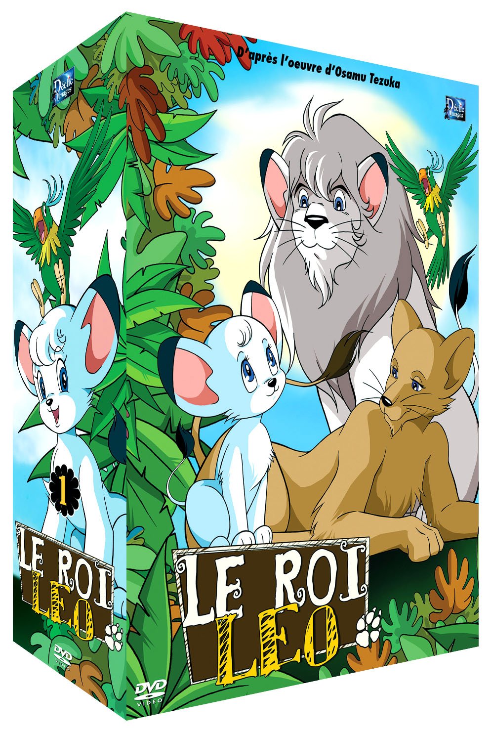 Le Roi Leo-Edition 4DVD-Partie 1 3700093906308