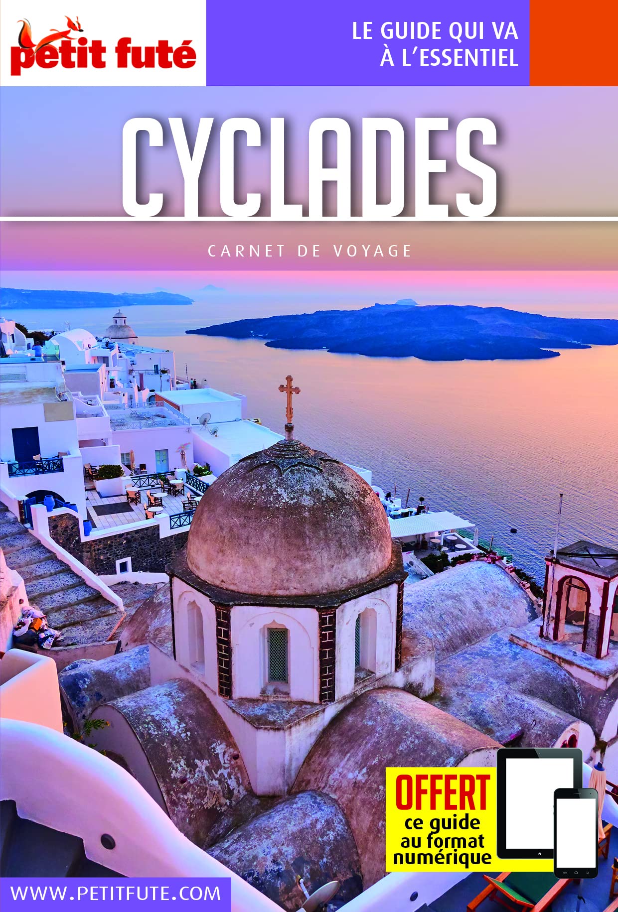 Guide Cyclades 2022 Carnet Petit Futé (2022) 9782305072234
