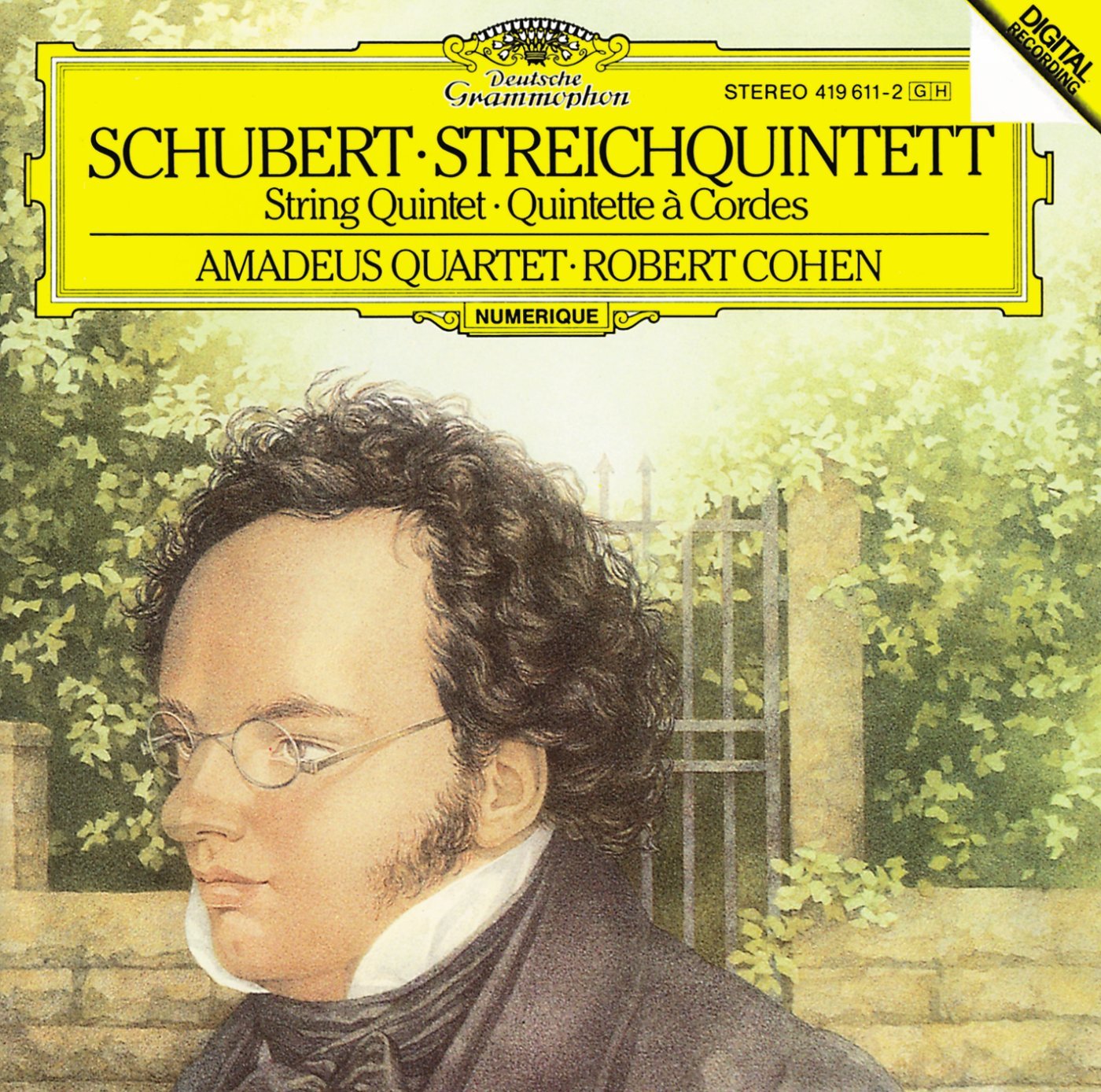 Schubert : Streichquintett C-dur D956, Op. post. 163 0028941961129
