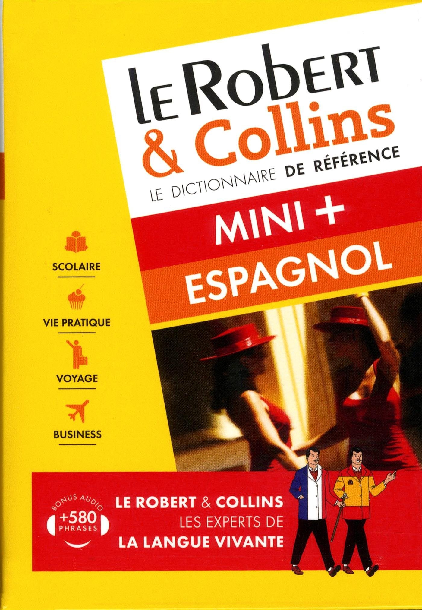 Dictionnaire Le Robert & Collins Mini Plus espagnol: Mini relié 9782321008354