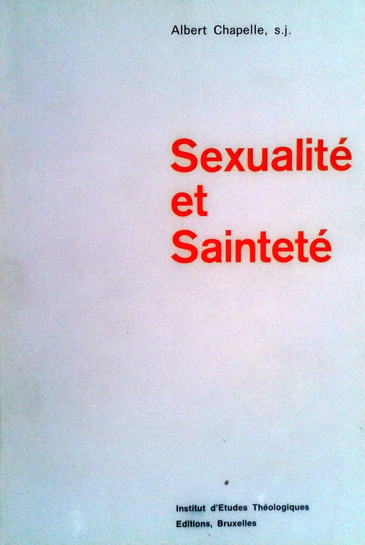 Sexualité et sainteté 