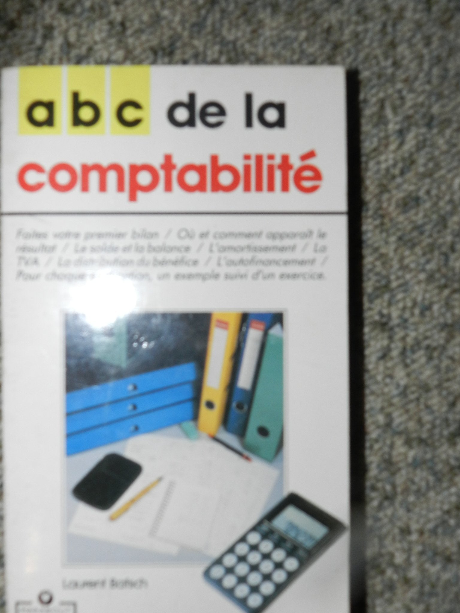 ABC de la comptabilité 9782501013987