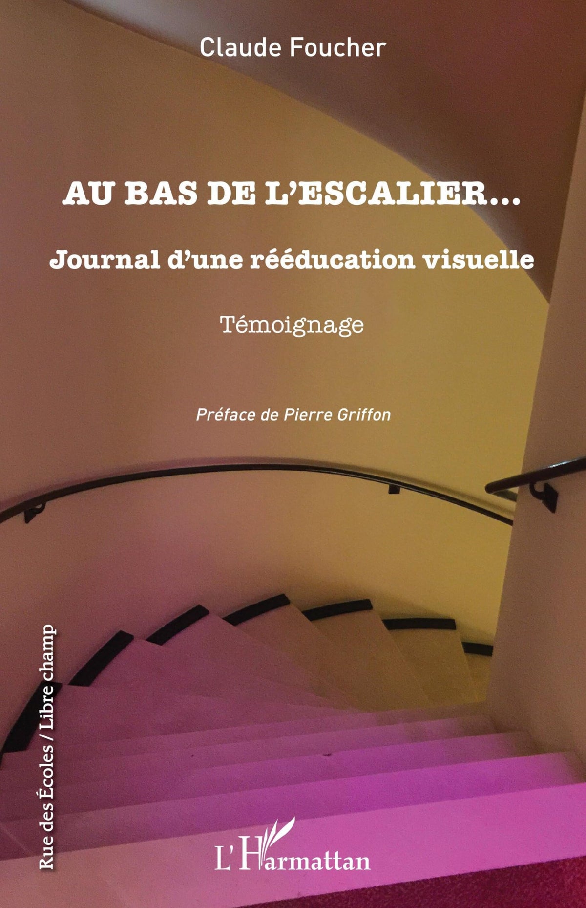 Au bas de l'escalier...: Journal d'une rééducation visuelle Témoignage Témoignage 9782343246734