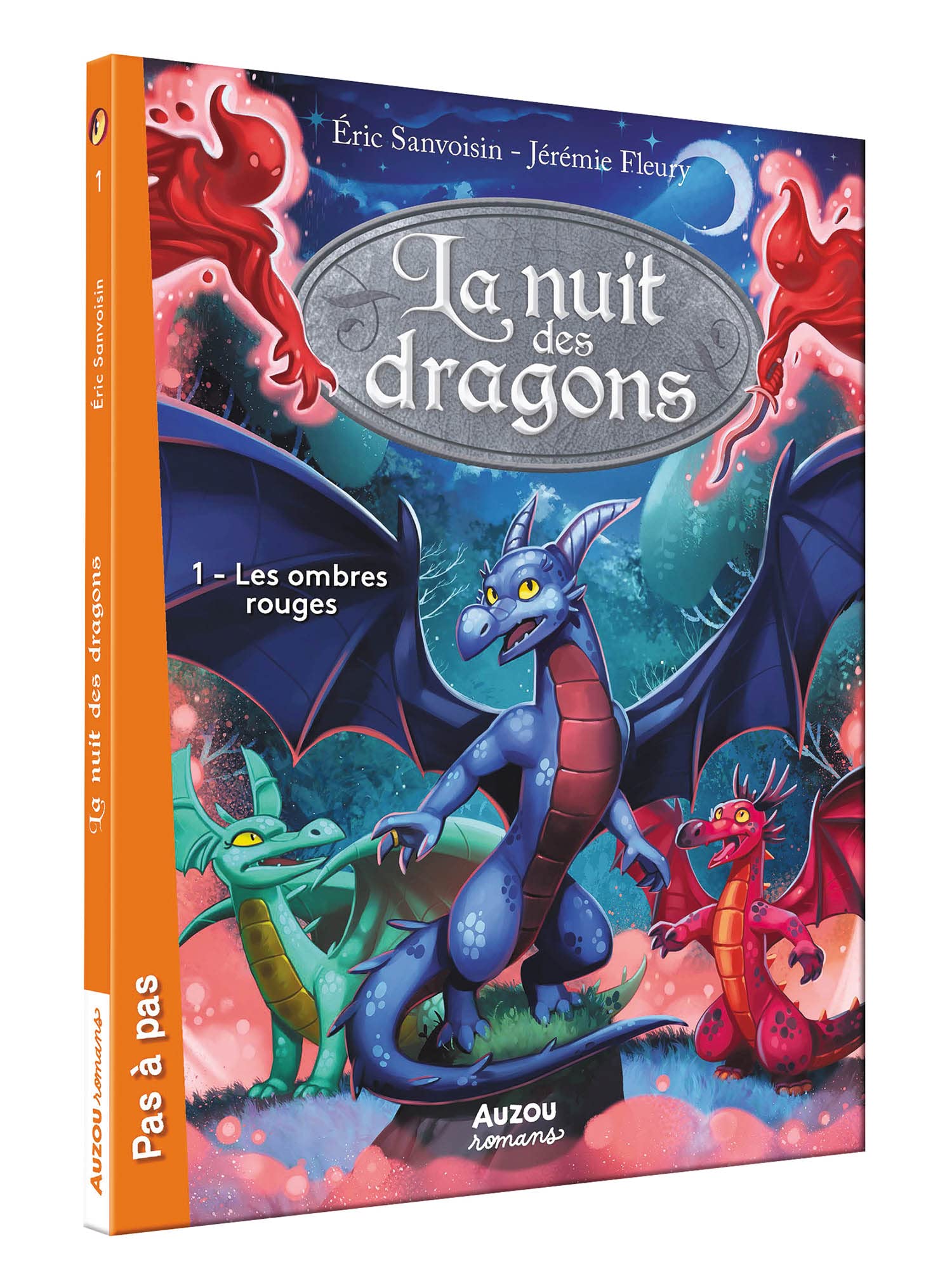 La nuit des dragons tome 1 - les ombres rouges 9782733890752