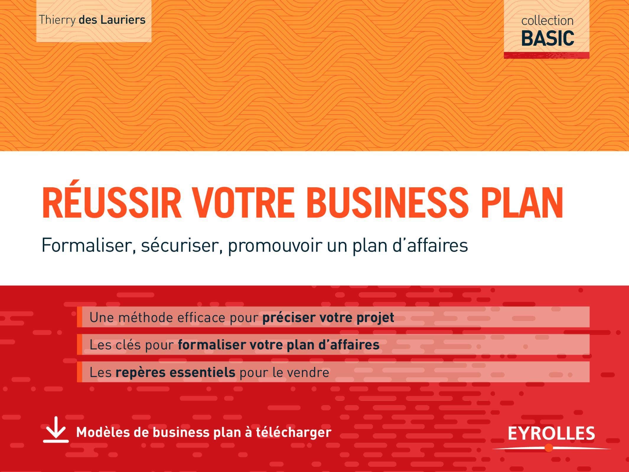 REUSSIR VOTRE BUSINESS PLAN: FORMALISER SECURISER PROMOUVOIR UN PLAN D AFFAIRES 9782212567014