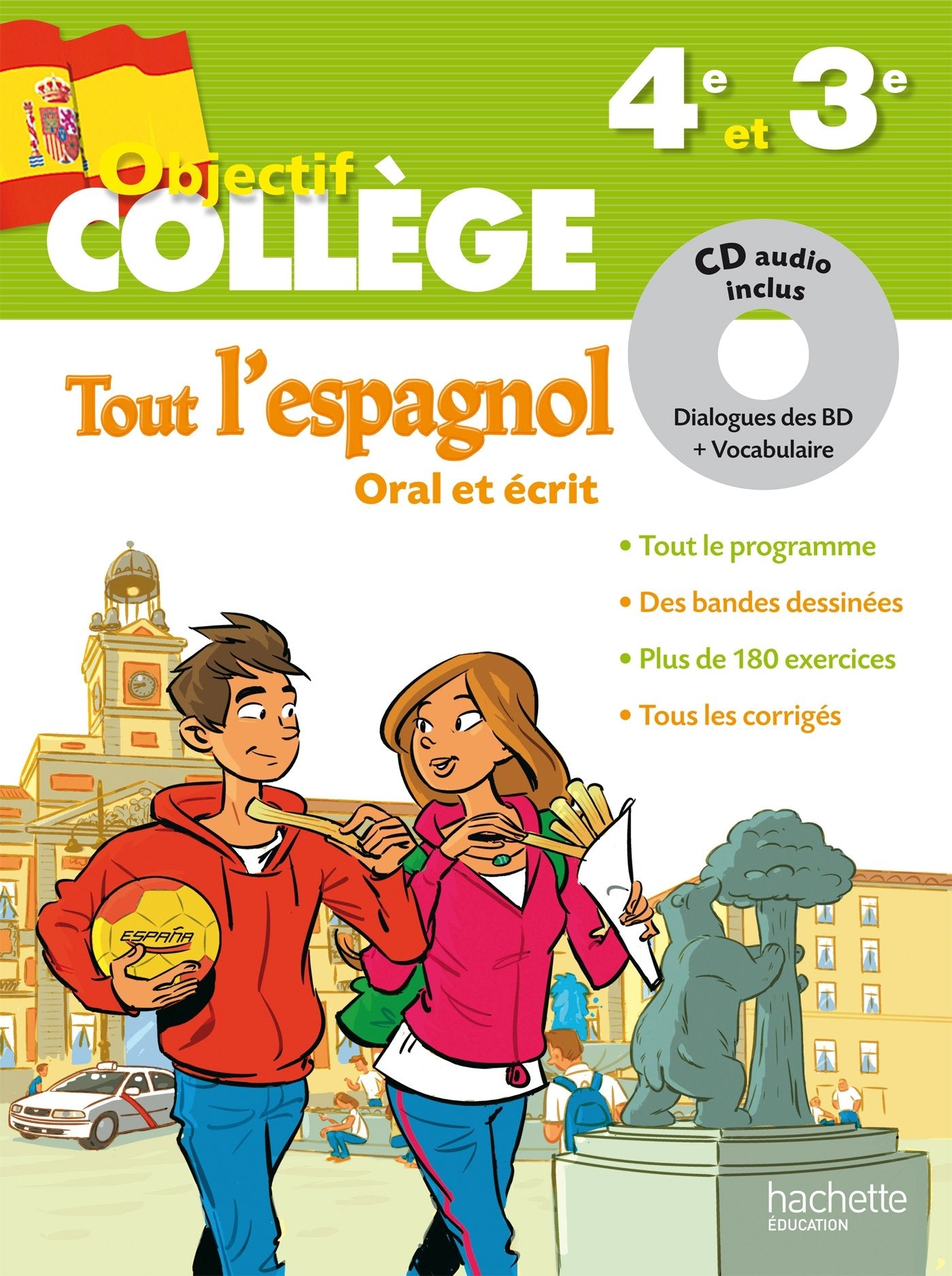 Tout l'espagnol oral et écrit 4e et 3e 9782011700070