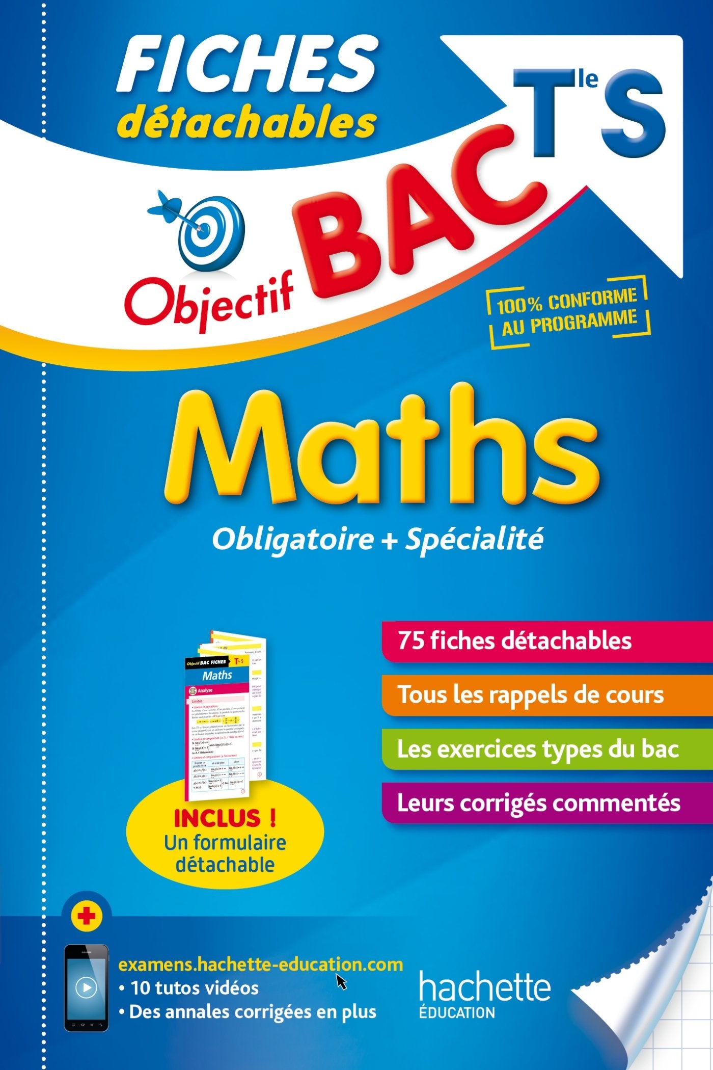 Objectif Bac Fiches Détachables Maths Term S 9782017013778