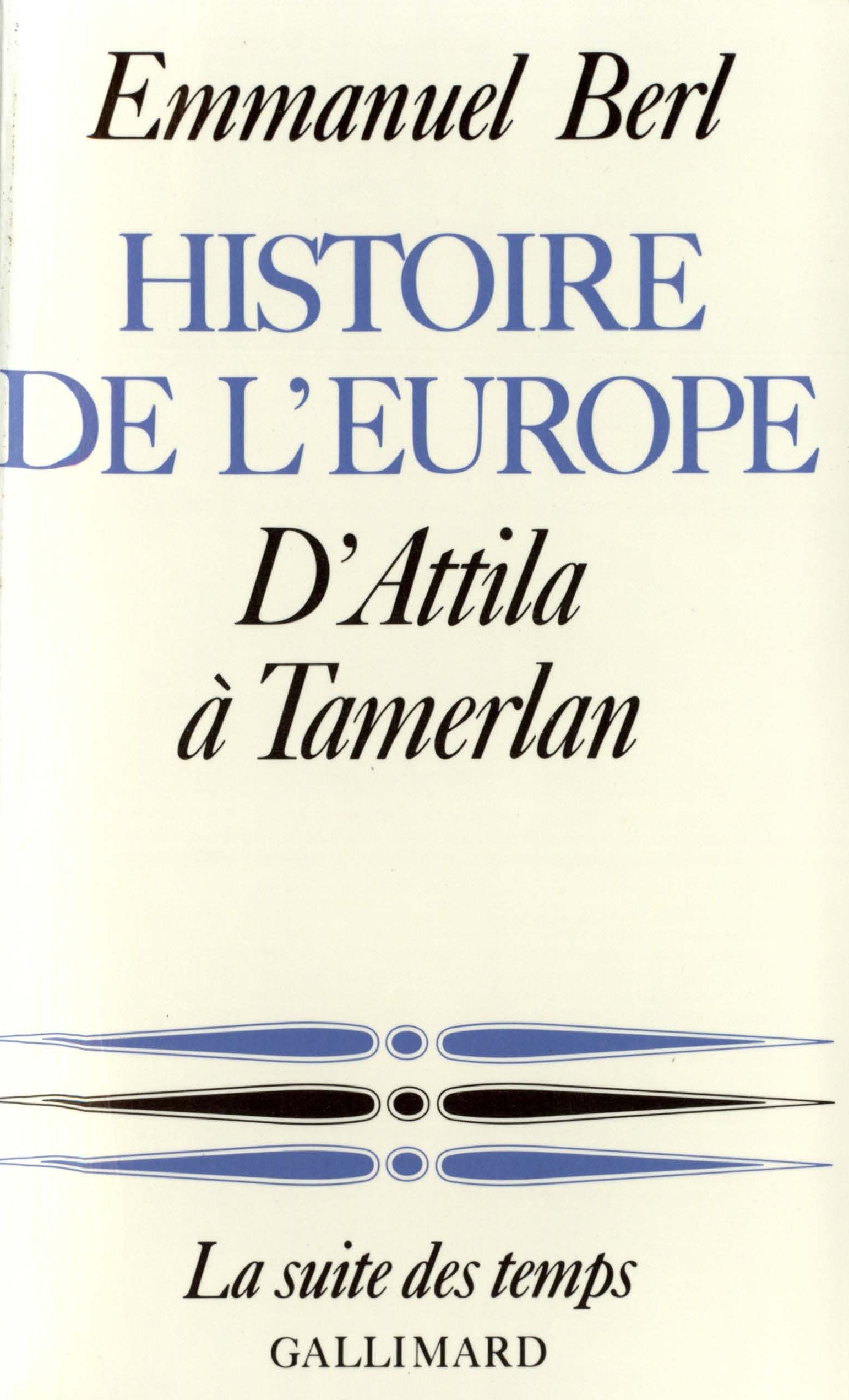 Histoire de l'Europe (Tome 1) 9782070209484